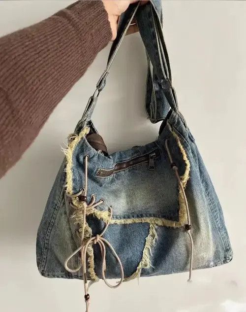 Japanese Brand × Jean Jeans Casual Totes Shoulder Bags Size ONE SIZE - 2 Thumbnail
