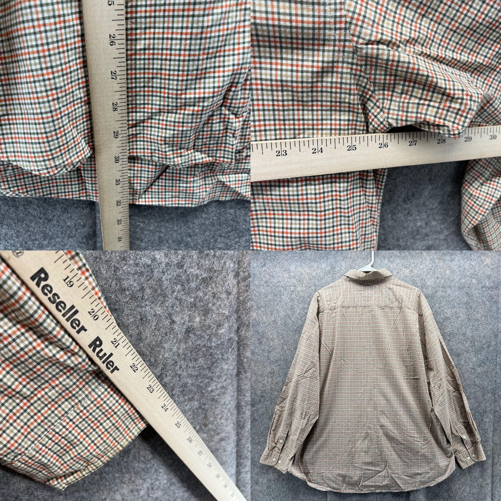 Tommy Hilfiger VINTAGE Tommy Hilfiger Shirt Men XXL Orange Green Button Down Preppy Gingham 90s Shirt Mens XXL Orange Green Button-Down Gingham 90s Size US XXL / EU 58 / 5 - 8 Thumbnail