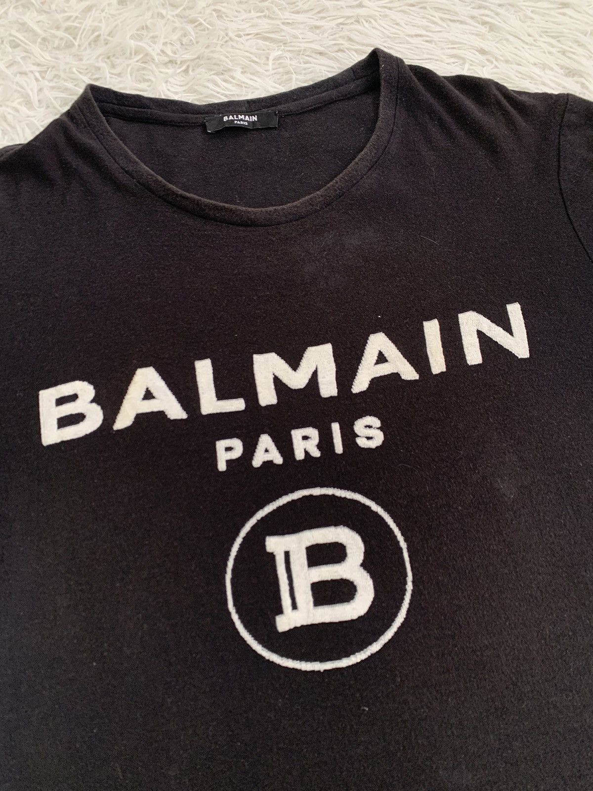 Balmain Balmain Tee Made in France Size US S / EU 44-46 / 1 - 4 Thumbnail