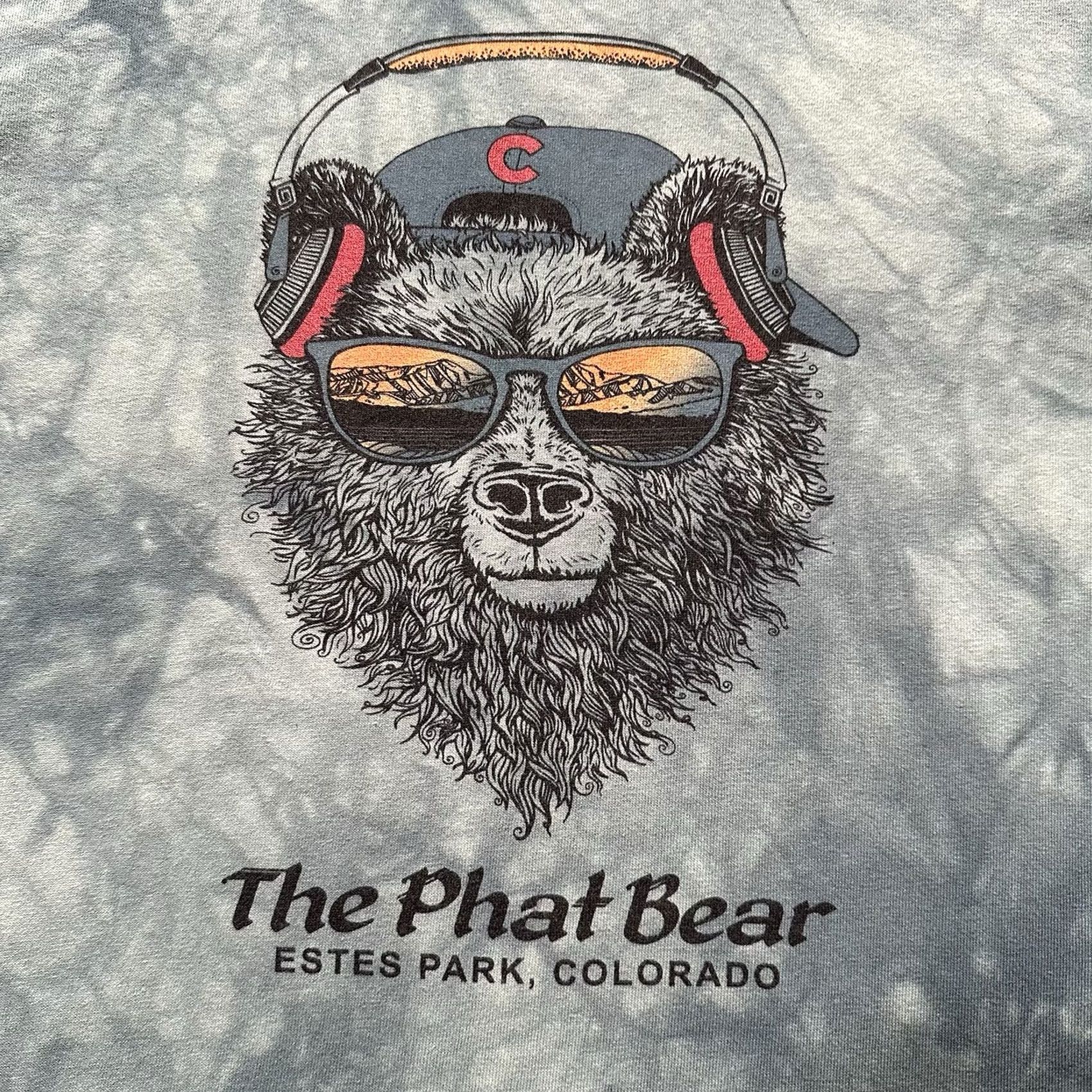 The Mountain The Mountain Shirt Mens Small Green Tie Dye The Phat Bear Estes Park Colorado Size US S / EU 44-46 / 1 - 3 Thumbnail