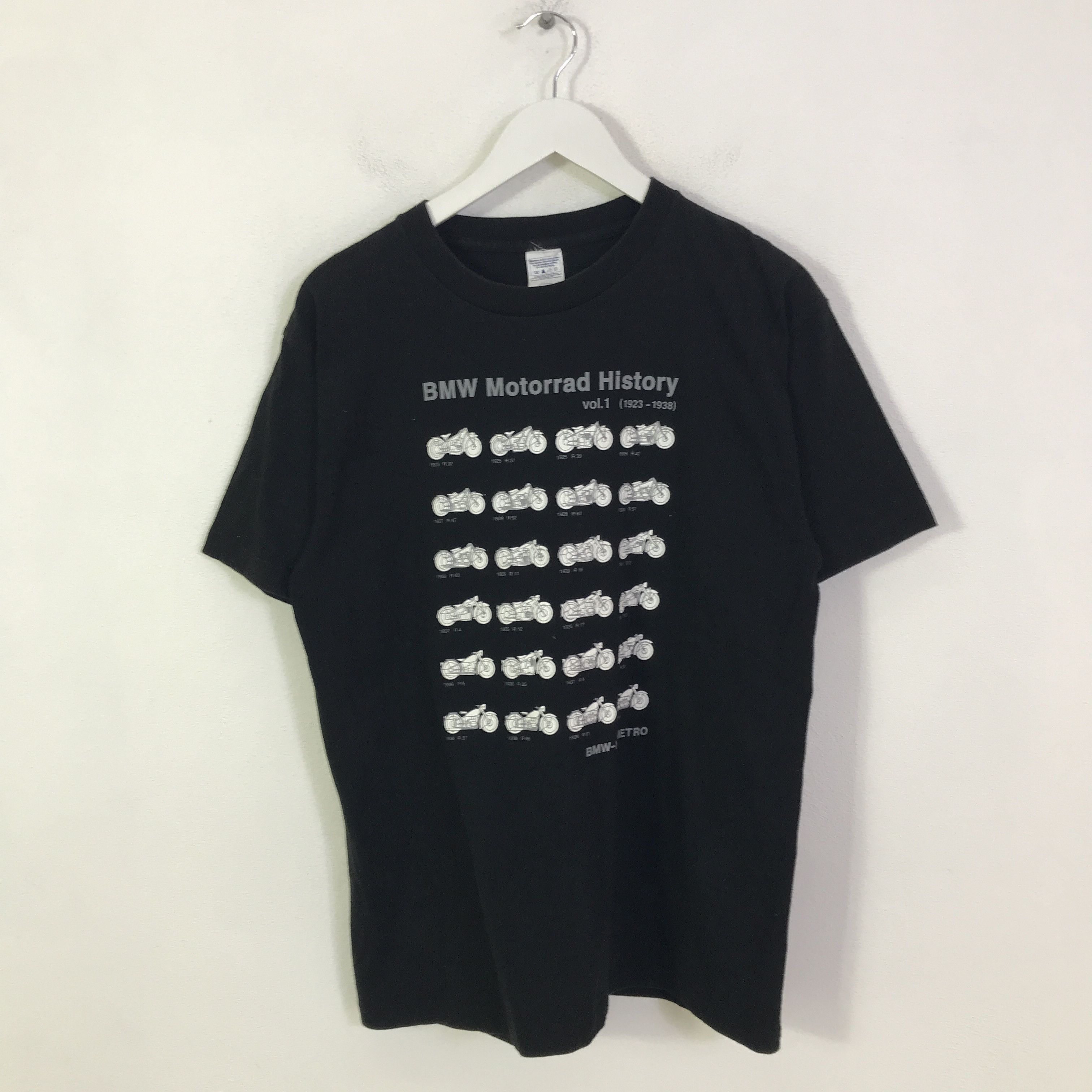 Japanese Brand bmw motorrad history design motor t-shirt K117B7 Size US L / EU 52-54 / 3 - 1 Thumbnail
