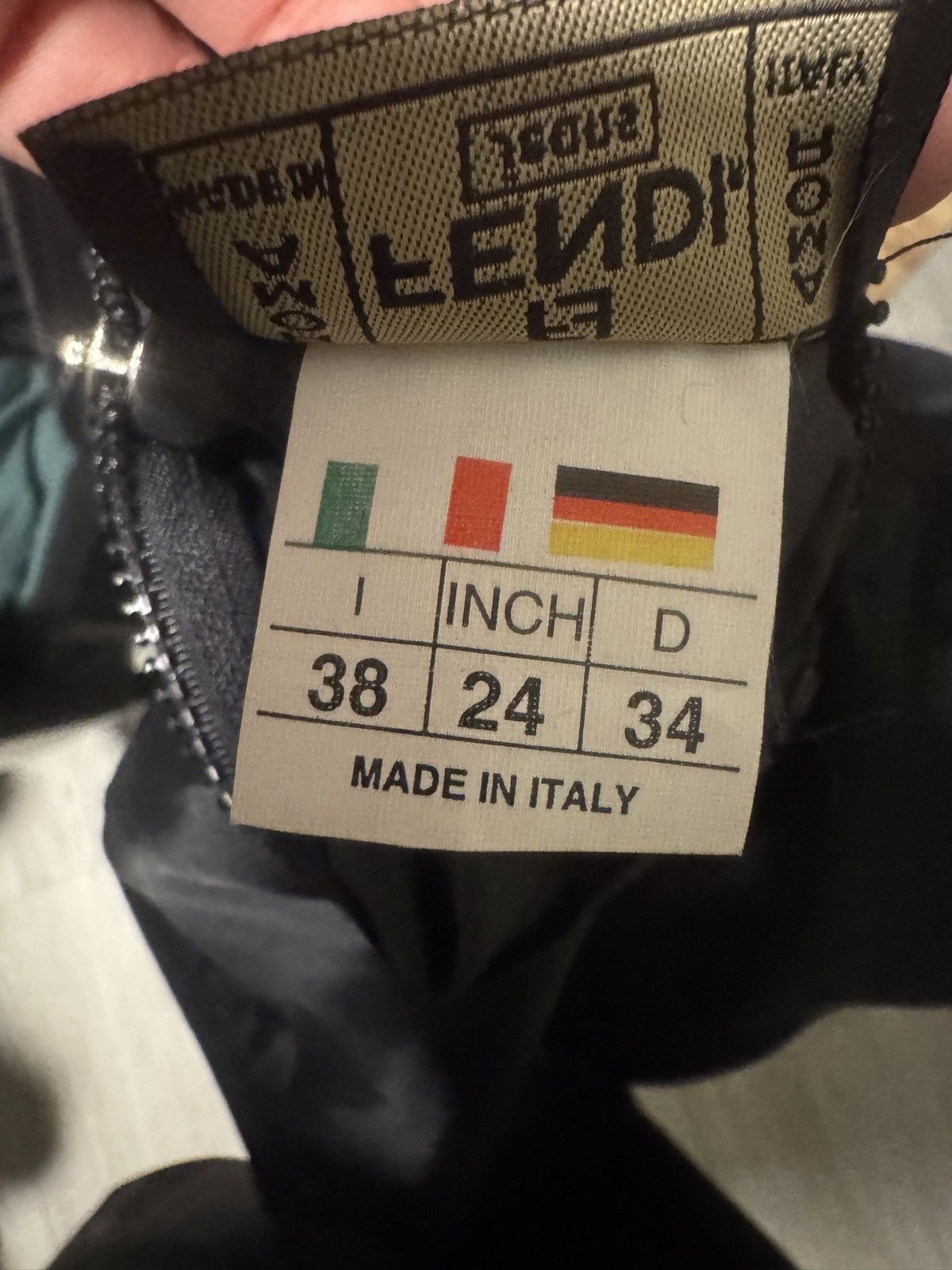 Fendi Vintage Reversible Fendi Monogram FF Coat Designer Jacket Size US L / EU 52-54 / 3 - 7 Thumbnail