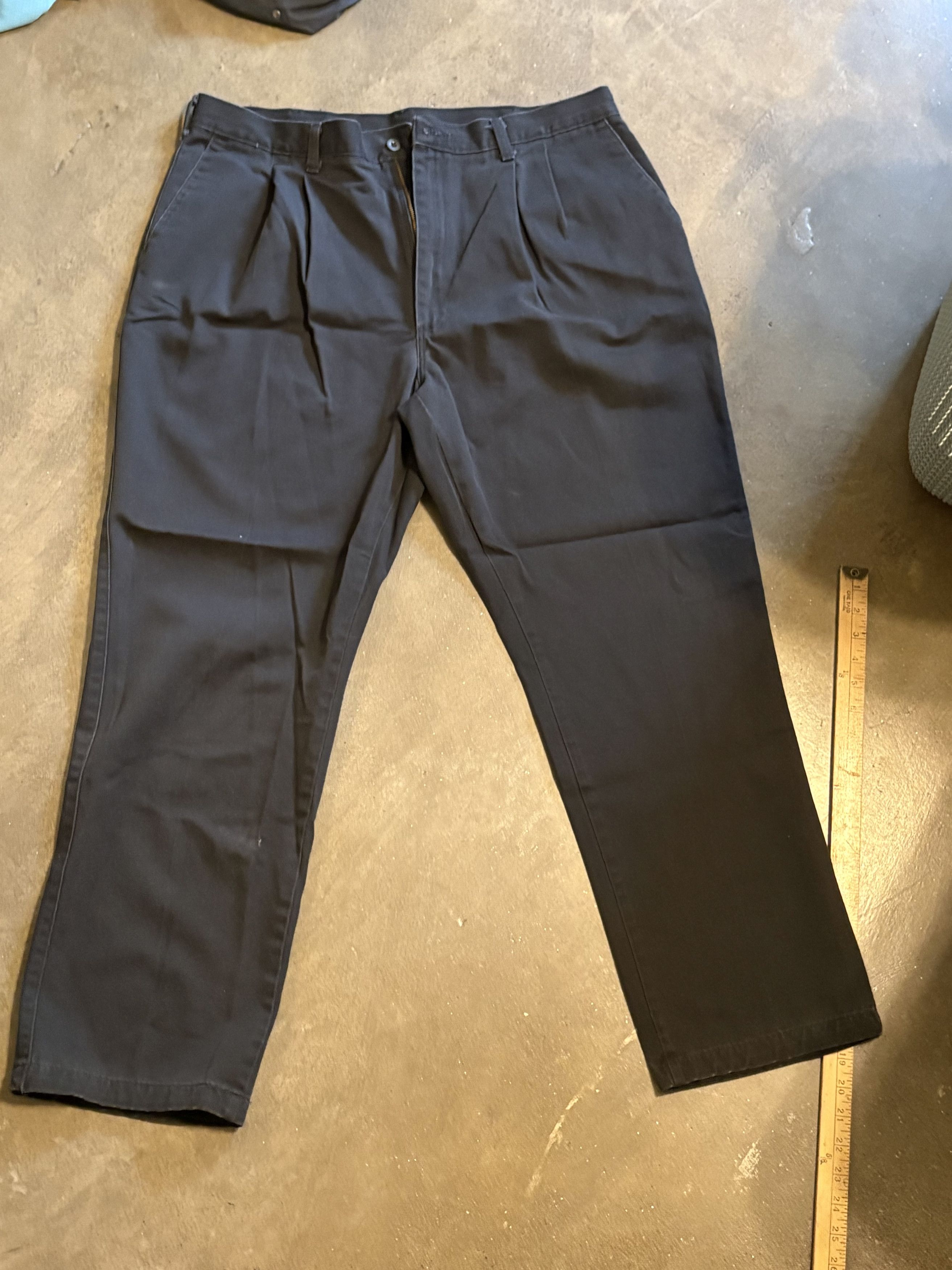 Wrangler Wrangler Riata Black Dress Pants Men’s 38x30 Size US 38 / EU 54 - 1 Thumbnail