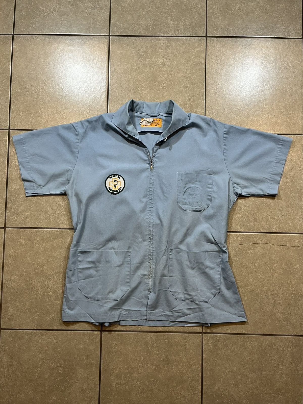 Vintage Vintage 70s Pharmacist Top Talon Zipper True vintage Size US L / EU 52-54 / 3 - 1 Thumbnail
