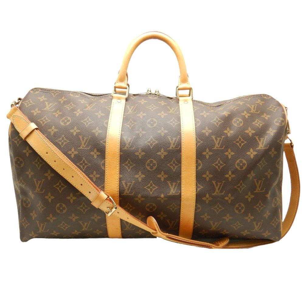Louis Vuitton Monogram Keepall Bandouliere 50 Brown