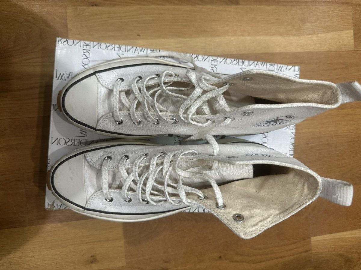 Converse × JW Anderson JW Anderson x Converse Run Star Hike White High Top Sz 11 Size US 11 / EU 44 - 3 Thumbnail