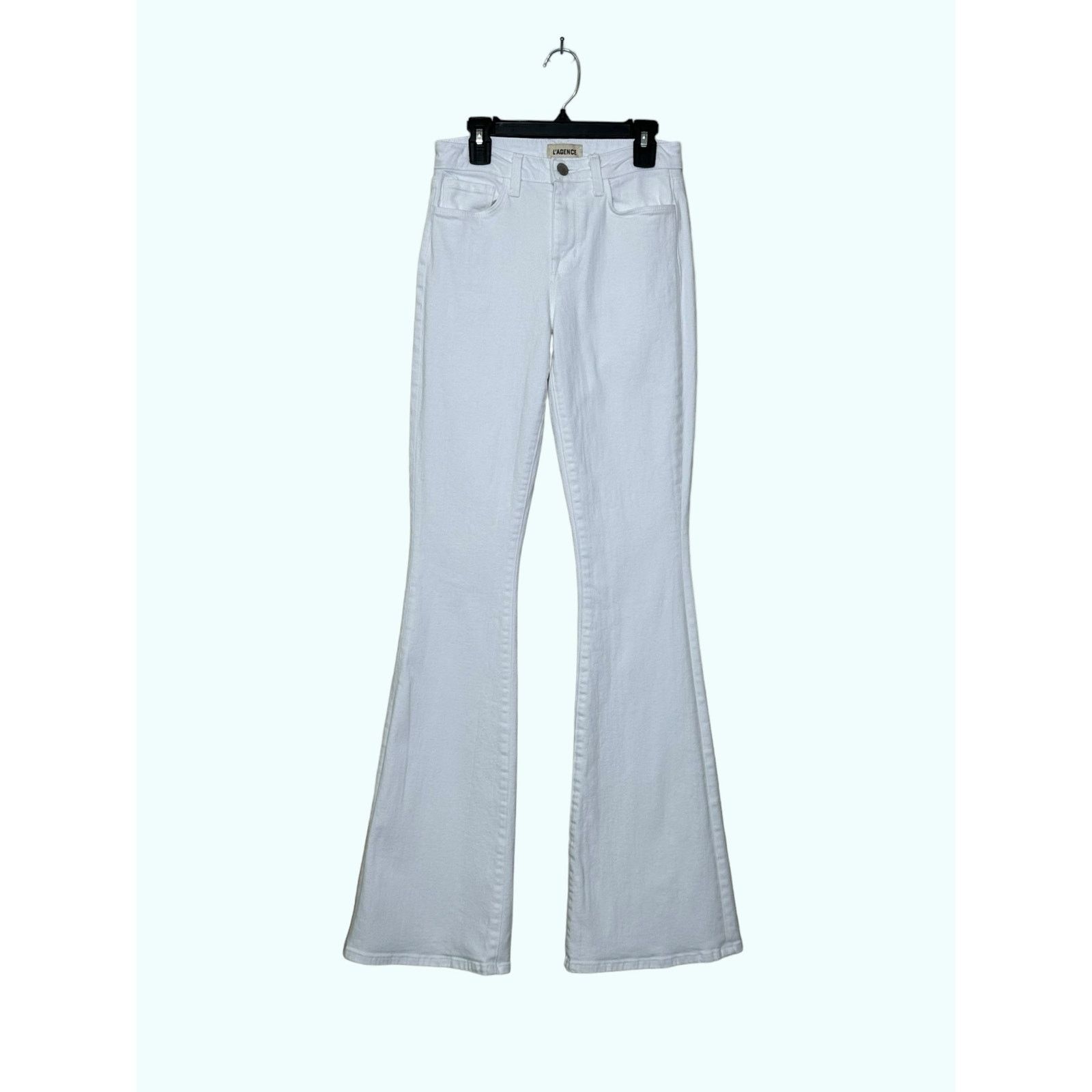 L'AGENCE L’Agence white flare jeans size 25 - 0 Size 25" / US 0 / IT 36 - 8 Thumbnail