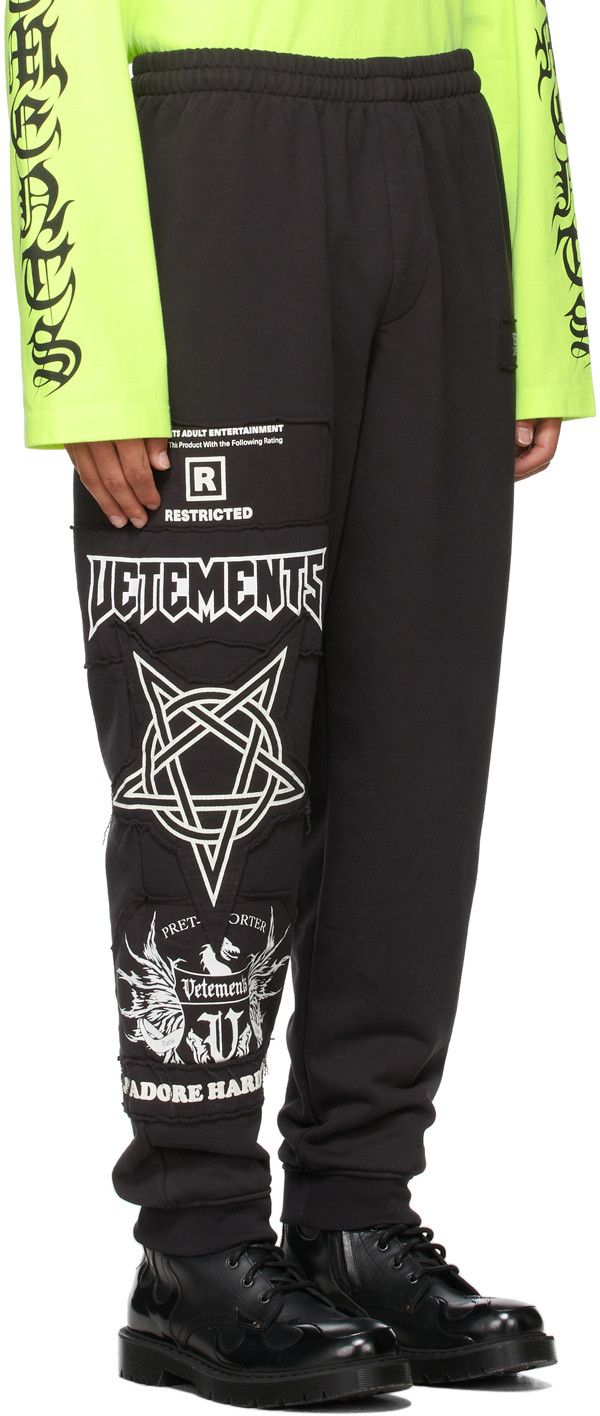 Vetements Vetements 'J'adore Hardcore' Sweatpants Size US 30 / EU 46 - 3 Thumbnail