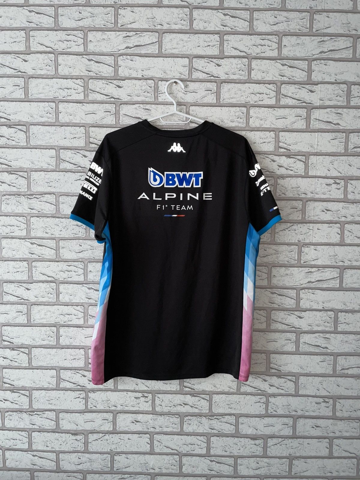 Formula 1 Kappa F1 team RACING BWT ALPINE FORMULA ONE JERSEY T-Shirt Size US XL / EU 56 / 4 - 18 Thumbnail