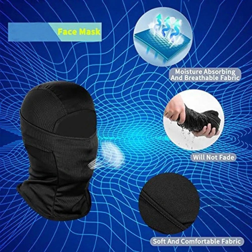 Designer × Vintage Balaclava Face Mask Ski Mask Size ONE SIZE - 3 Thumbnail
