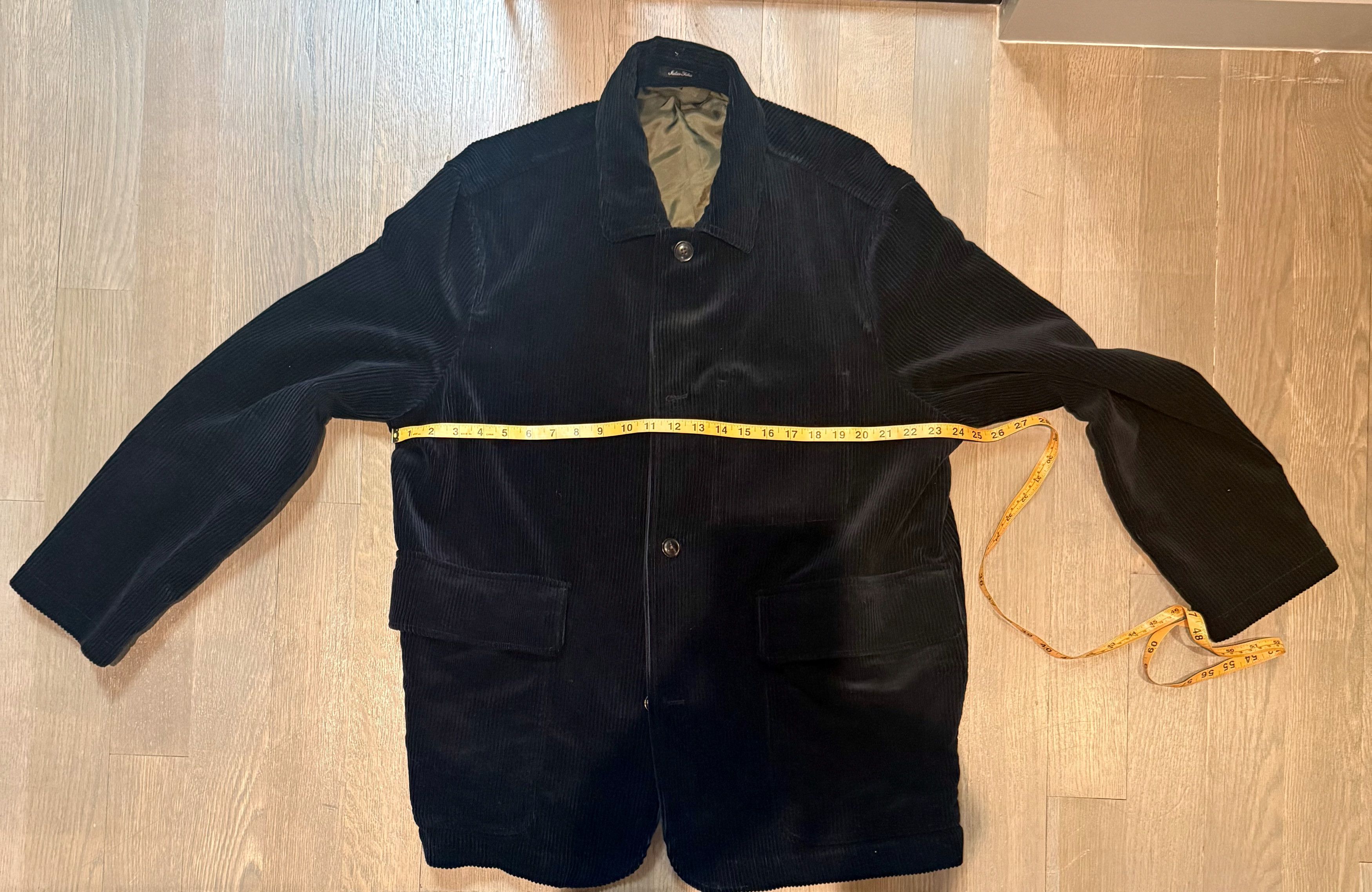 Todd Snyder Italian Corduroy Walking Coat Navy Blue XL Size US XL / EU 56 / 4 - 2 Thumbnail