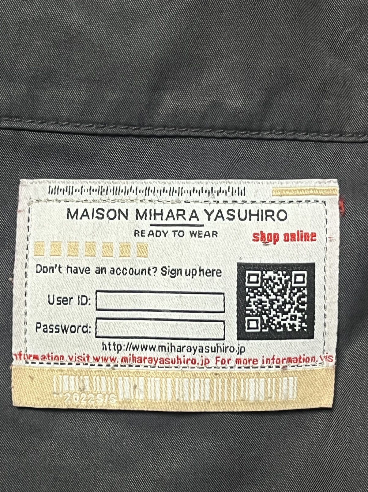 Maison MIHARA YASUHIRO Mihara Yasuhiro track pants RRP £710 Size US 32 / EU 48 - 2 Thumbnail