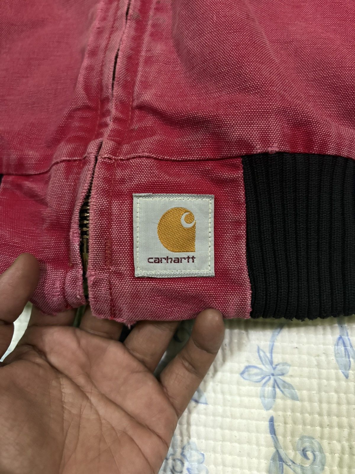 Carhartt Carhartt Detroit Corduroy Collar Zipper Workwear Jacket Size US L / EU 52-54 / 3 - 13 Thumbnail