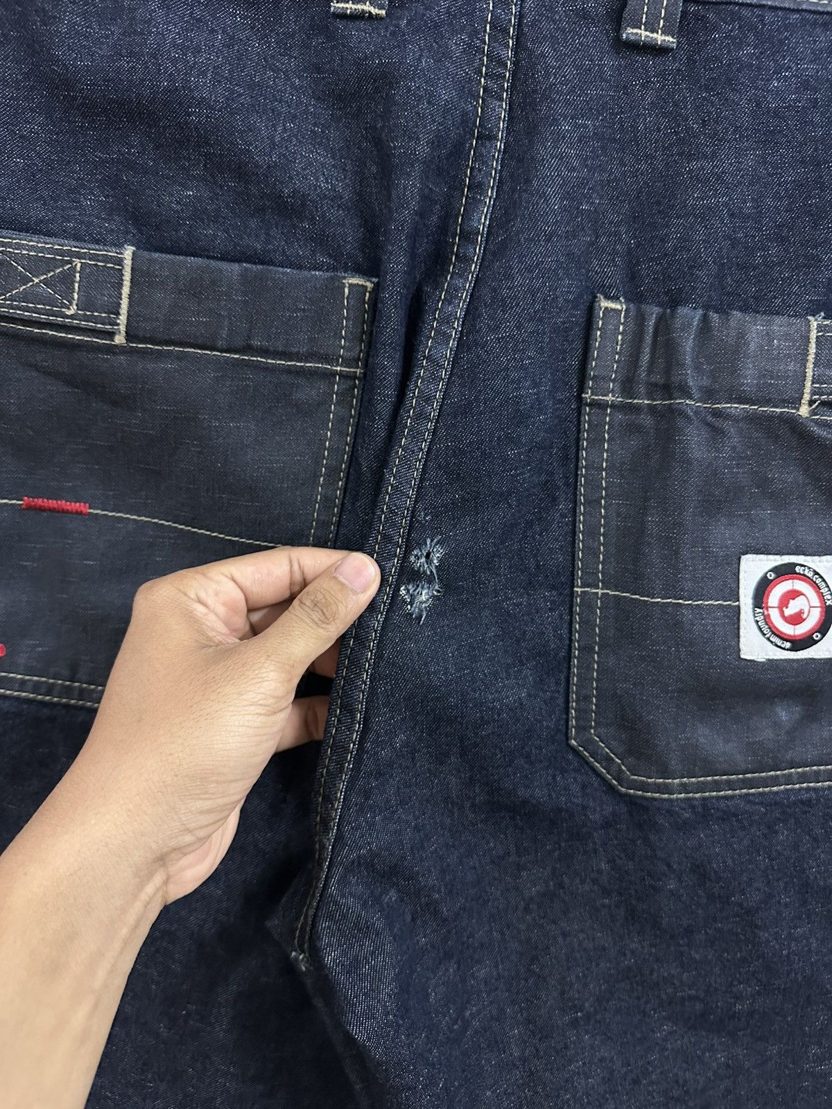 Ecko Unltd. Rare And Beautiful Ecko Unltd. Big Front Pocket Cargo Jorts Size US 34 / EU 50 - 12 Thumbnail