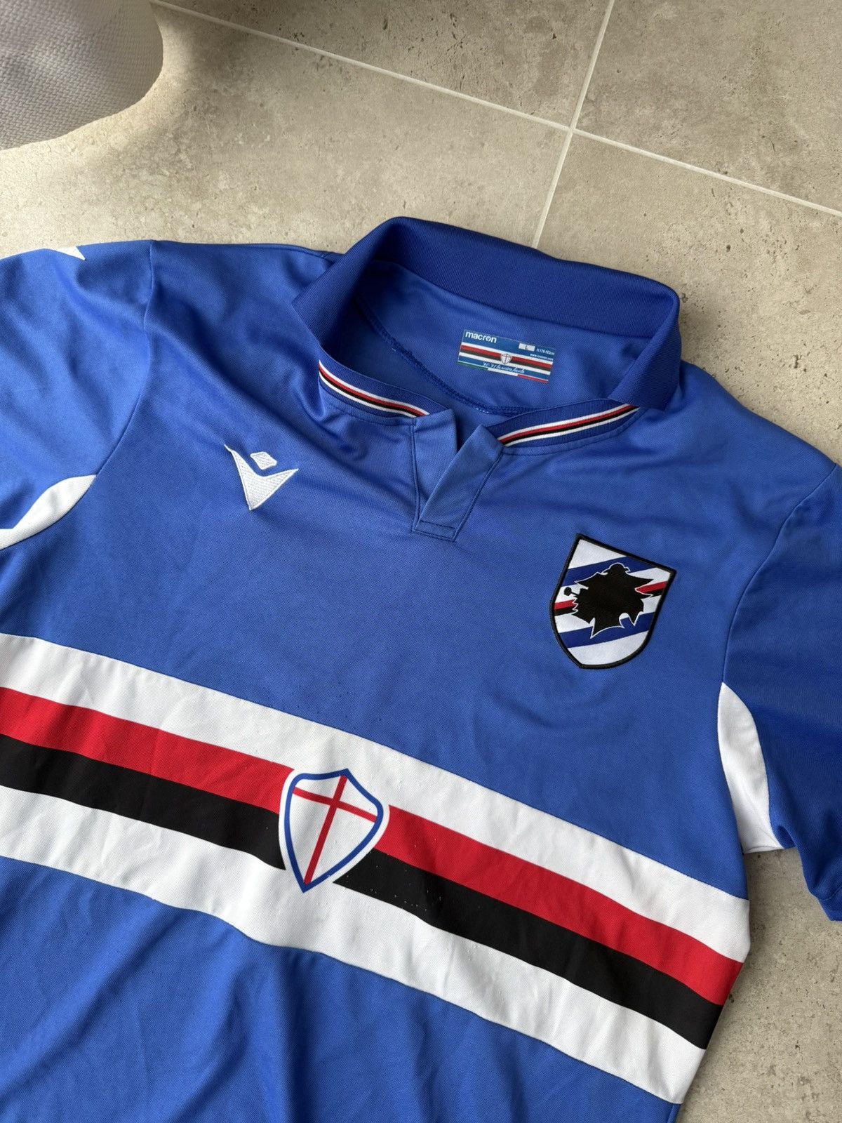 Macron Macron Sampdoria Jersey Size - XL Size US XL / EU 56 / 4 - 3 Thumbnail