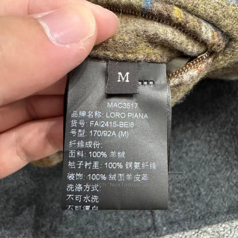 Loro Piana Loro Piana Checkered cashmere coat Size US M / EU 48-50 / 2 - 3 Thumbnail