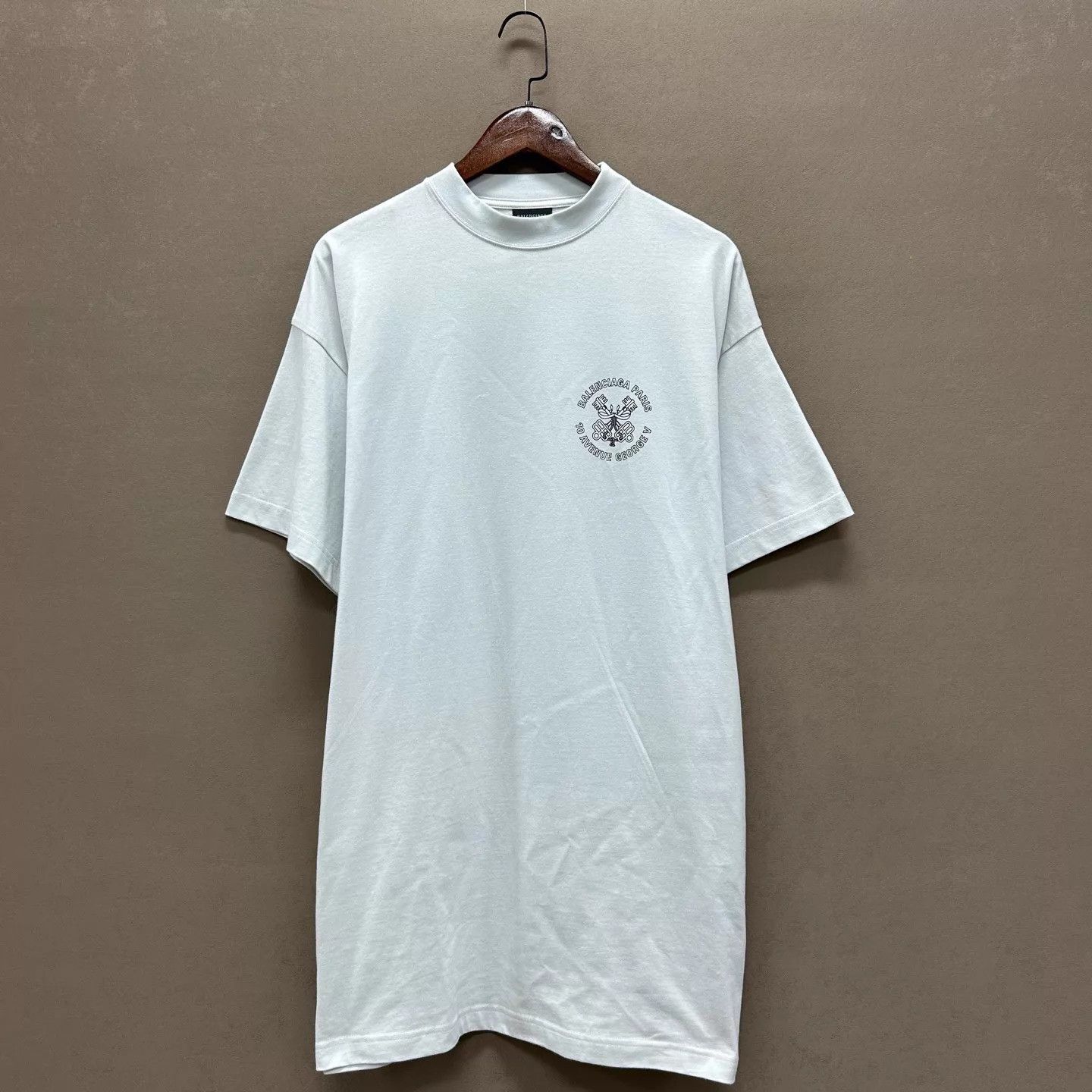 Balenciaga Balenciaga 25ss Key Bow Print Short Sleeve Tee Women's 2 Size M / US 6-8 / IT 42-44 - 1 Thumbnail