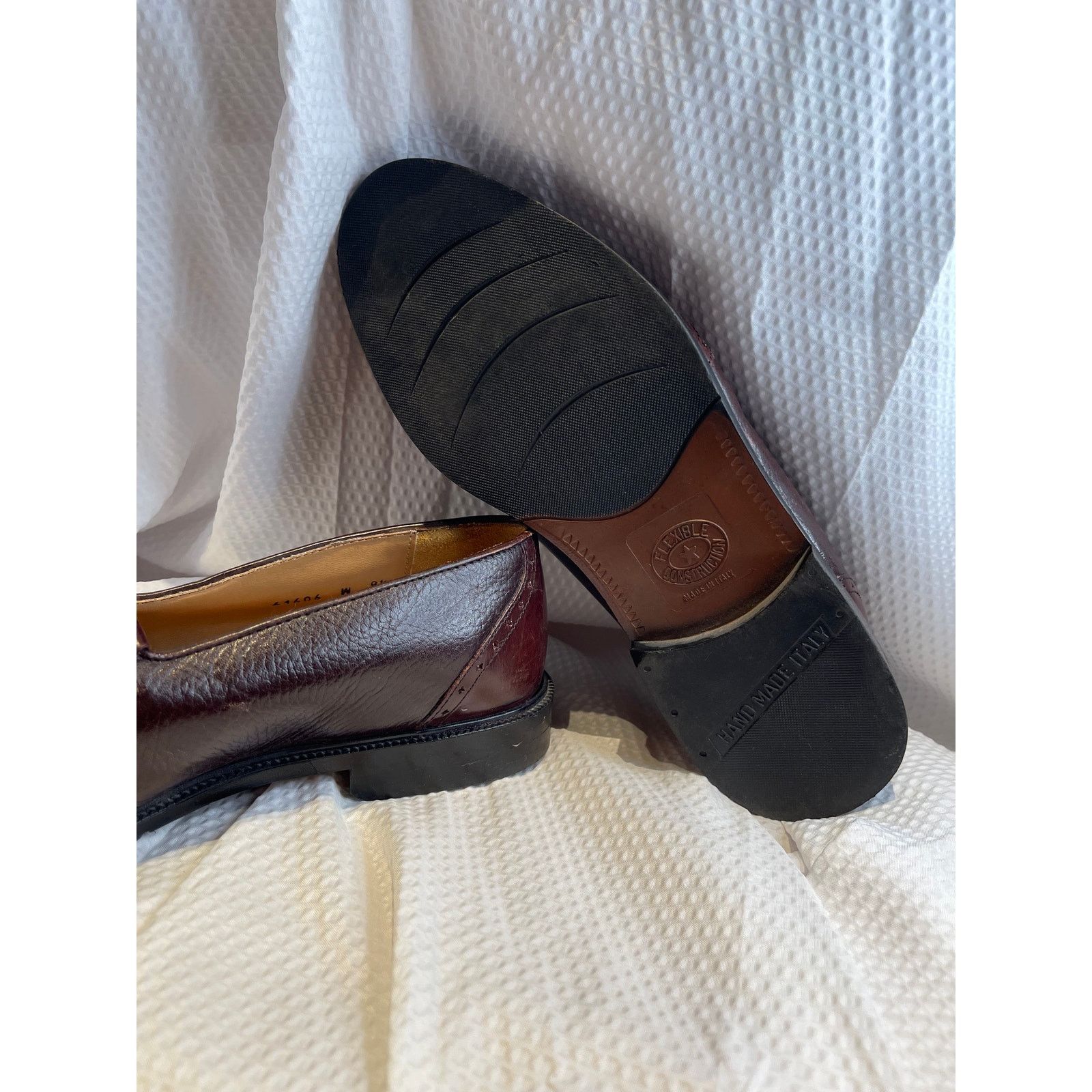 Stanley Blacker Stanley Blacker Brown Oxfords Men's Size 8.5 Made in Italy Size US 8.5 / EU 41-42 - 5 Thumbnail