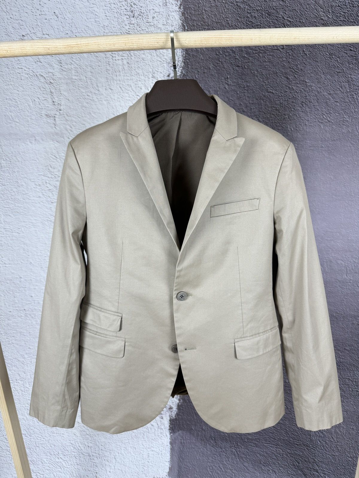 Neil Barrett Neil Barrett slim fit cotton 2 button blazer sport coat Size 36R - 2 Thumbnail