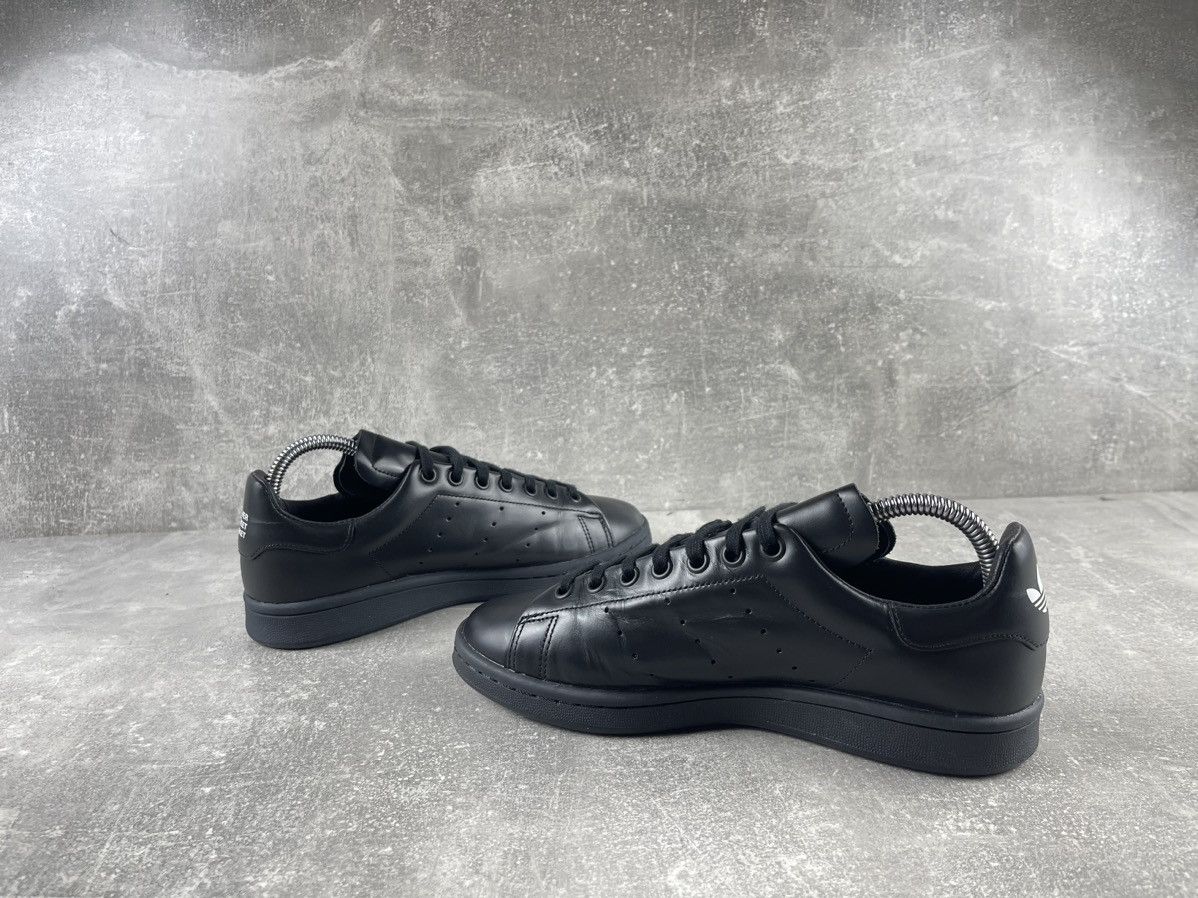 Adidas Adidas Dover Street Market Stan Smith Black Leather Sneakers Size US 5.5 / IT 35.5 - 5 Thumbnail