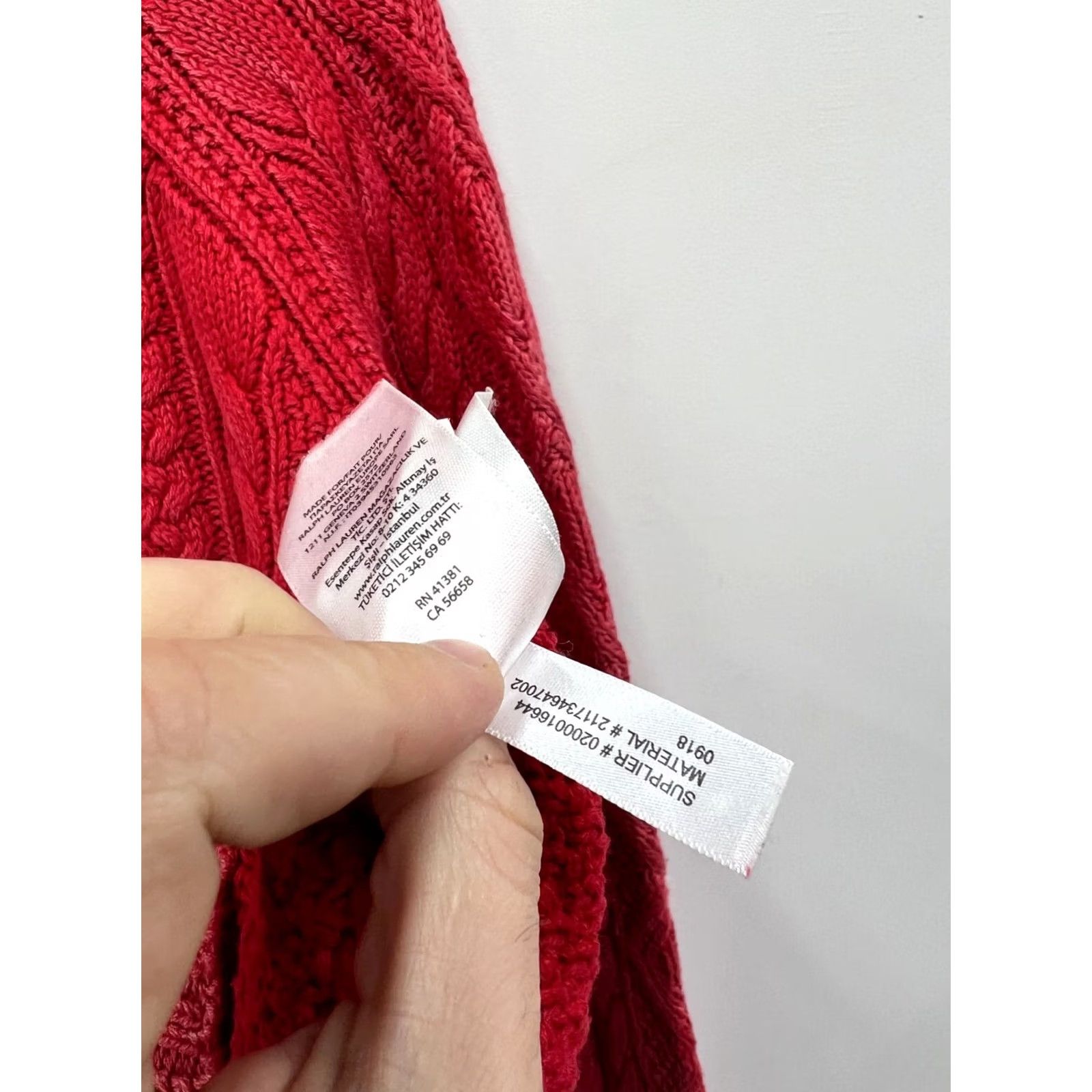 Polo Ralph Lauren Polo Ralph Lauren Sweater Mens M Red Knit Garment Dyed Pullover Men Size Size US M / EU 48-50 / 2 - 8 Thumbnail