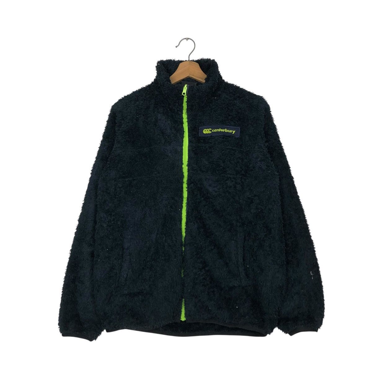 Canterbury of New Zealand 🔥VINTAGE REVERSIBLE FLEECE JACKET BOMBER CANTERBURY Size US M / EU 48-50 / 2 - 3 Thumbnail