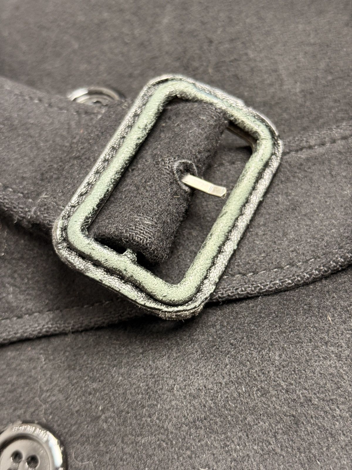 Burberry Burberry double breasted wool cashmere belted coat trench Size L / US 10 / IT 46 - 3 Thumbnail