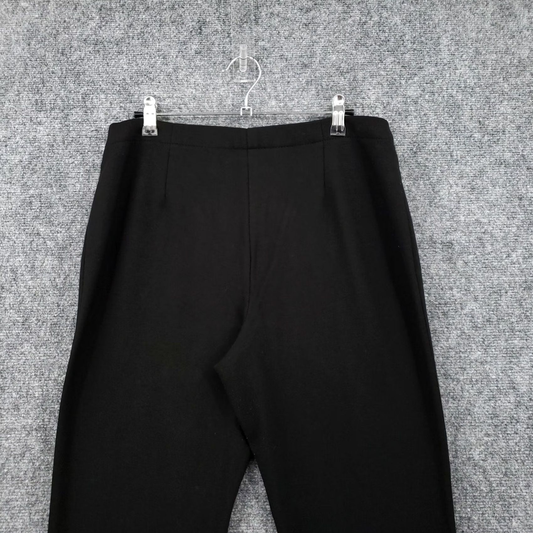J. Jill J. Jill Dress Pants Womens 10 Black Mid-Rise Slim Straight Stretch Officewear Dress Pants Womens 10 Black Slim Straight Officewear Size 32" / US 10 / IT 46 - 6 Thumbnail