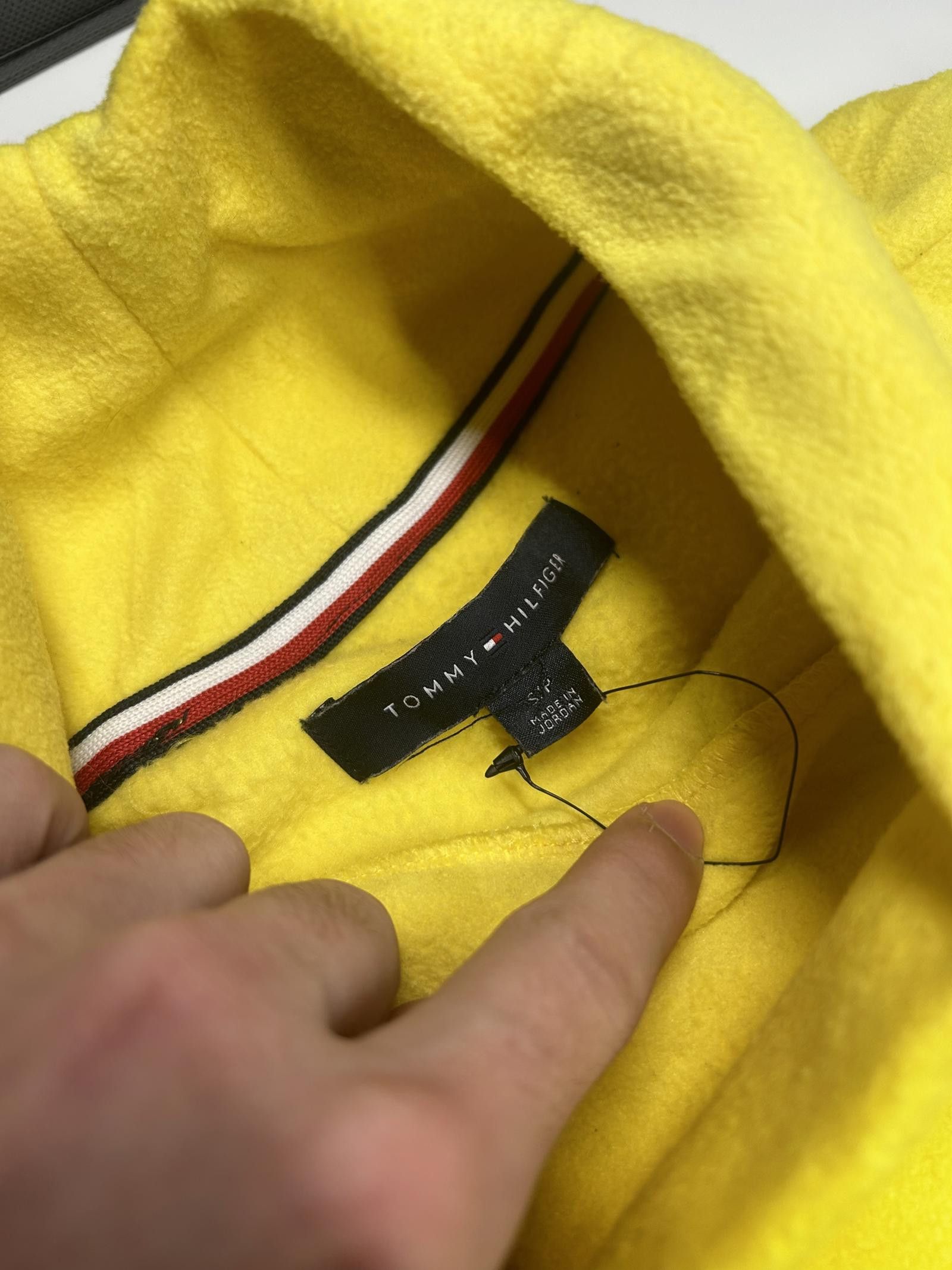 Tommy Hilfiger Tommy Hilfiger Yellow Pullover Fleece Size US S / EU 44-46 / 1 - 5 Thumbnail