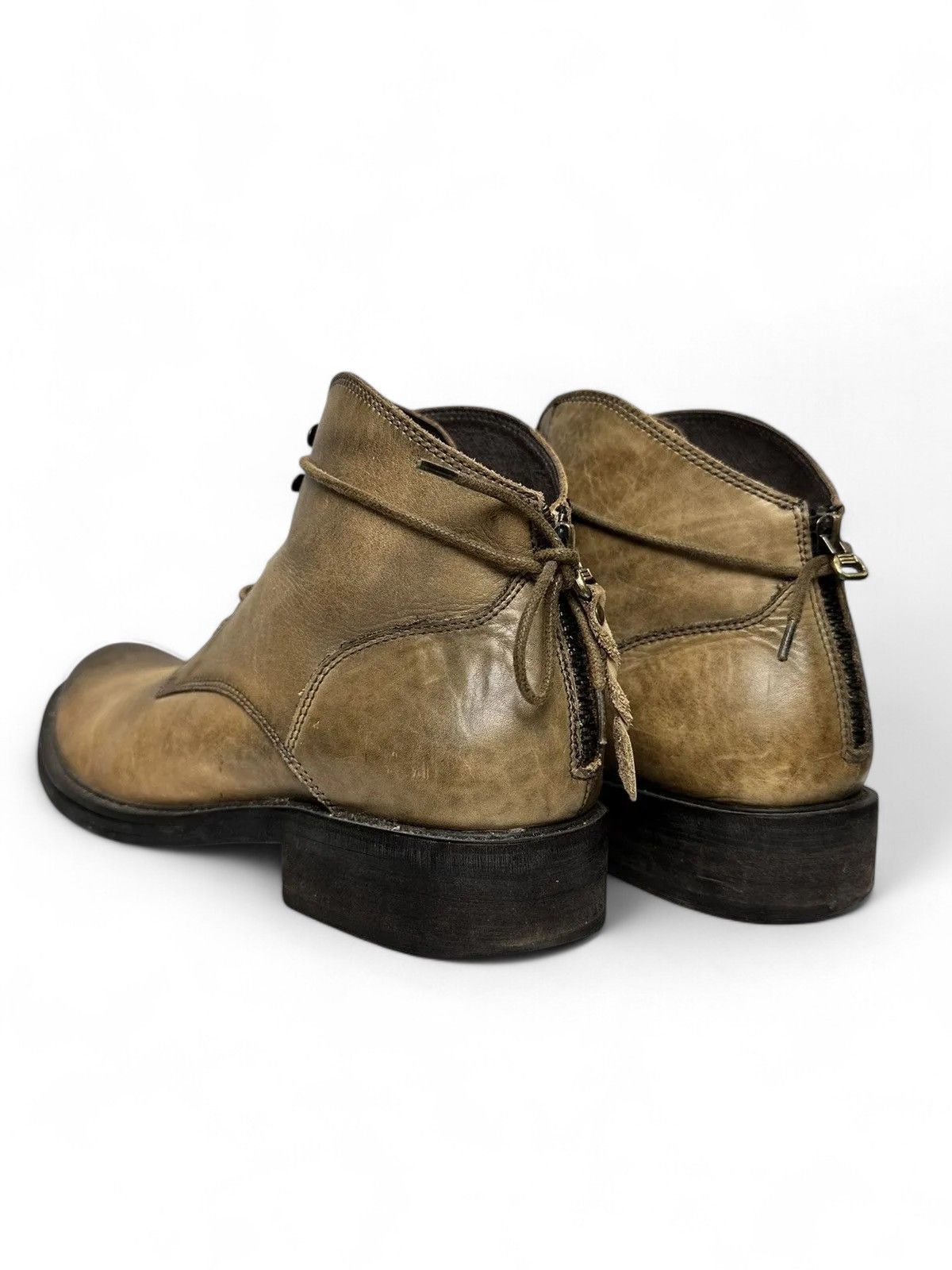 Leather Leather Boots AvantGarde AS 98 HandMade Italy Rare GOA Size US 9 / EU 42 - 6 Thumbnail