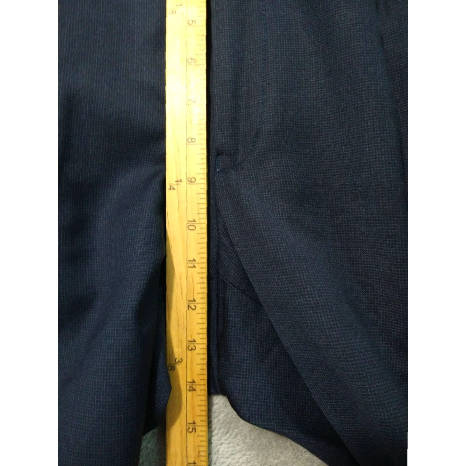 Ralph Lauren Ralph Lauren Pants Mens 34x32 Blue Wool Pleated Dress Straight Leg Mid Rise City Preppy Wedding Mens Size US 34 / EU 50 - 4 Thumbnail