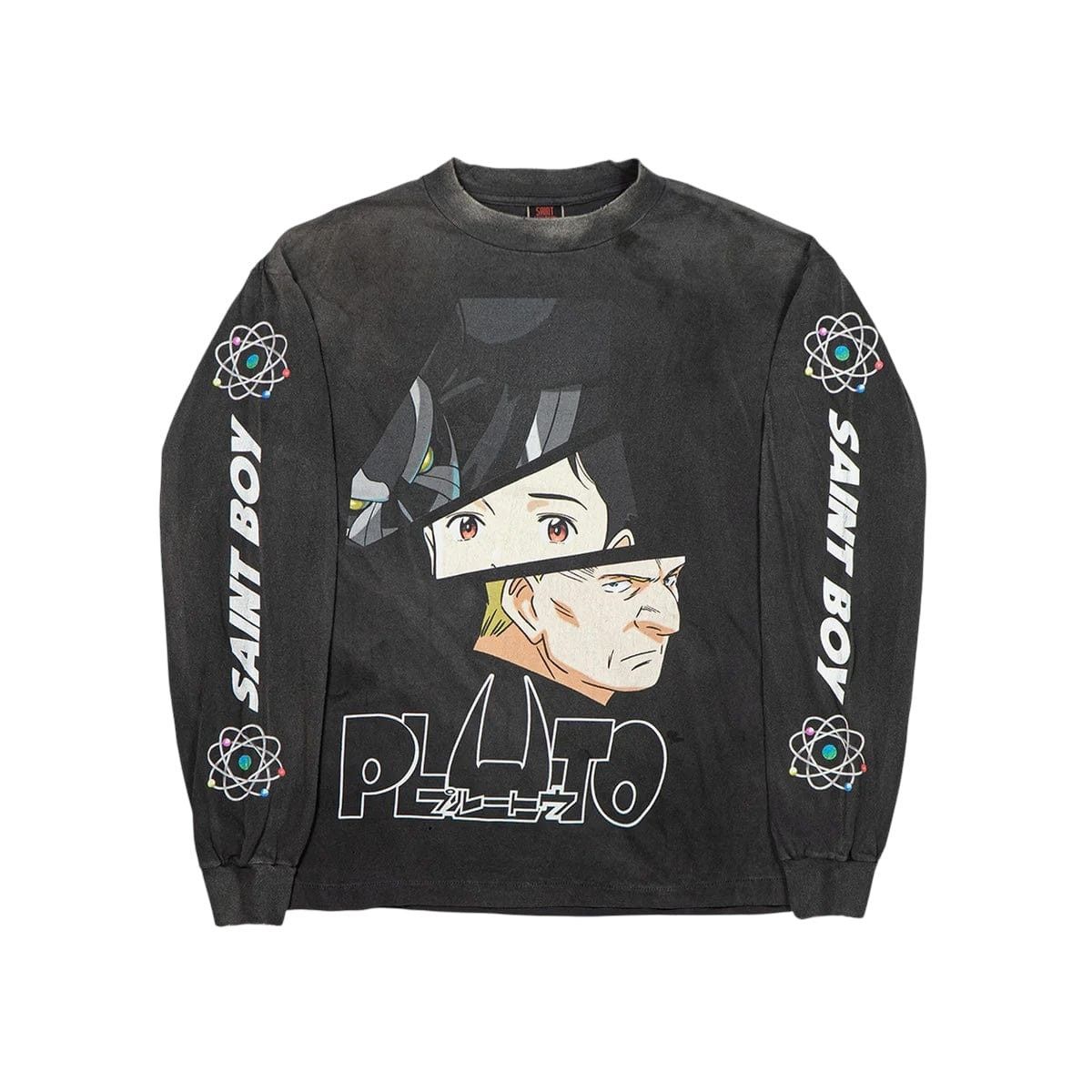 Saint Michael Pluto Long Sleeve Tee Shirt Black Size US L / EU 52-54 / 3 - 1 Thumbnail