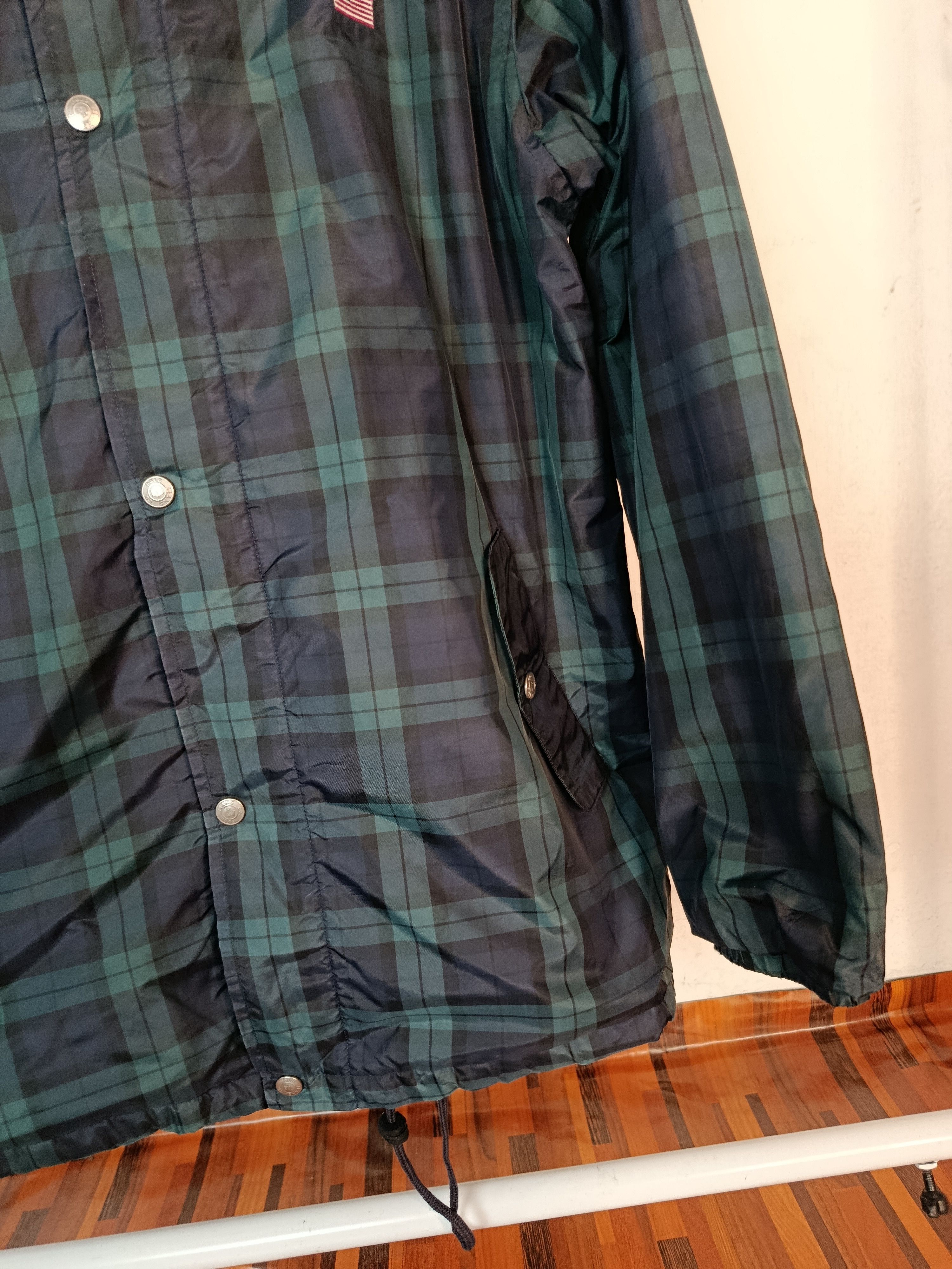 Polo Ralph Lauren Vintage 90s Polo Jeans Ralph Lauren Plaid Parachute Jacket Size US L / EU 52-54 / 3 - 3 Thumbnail