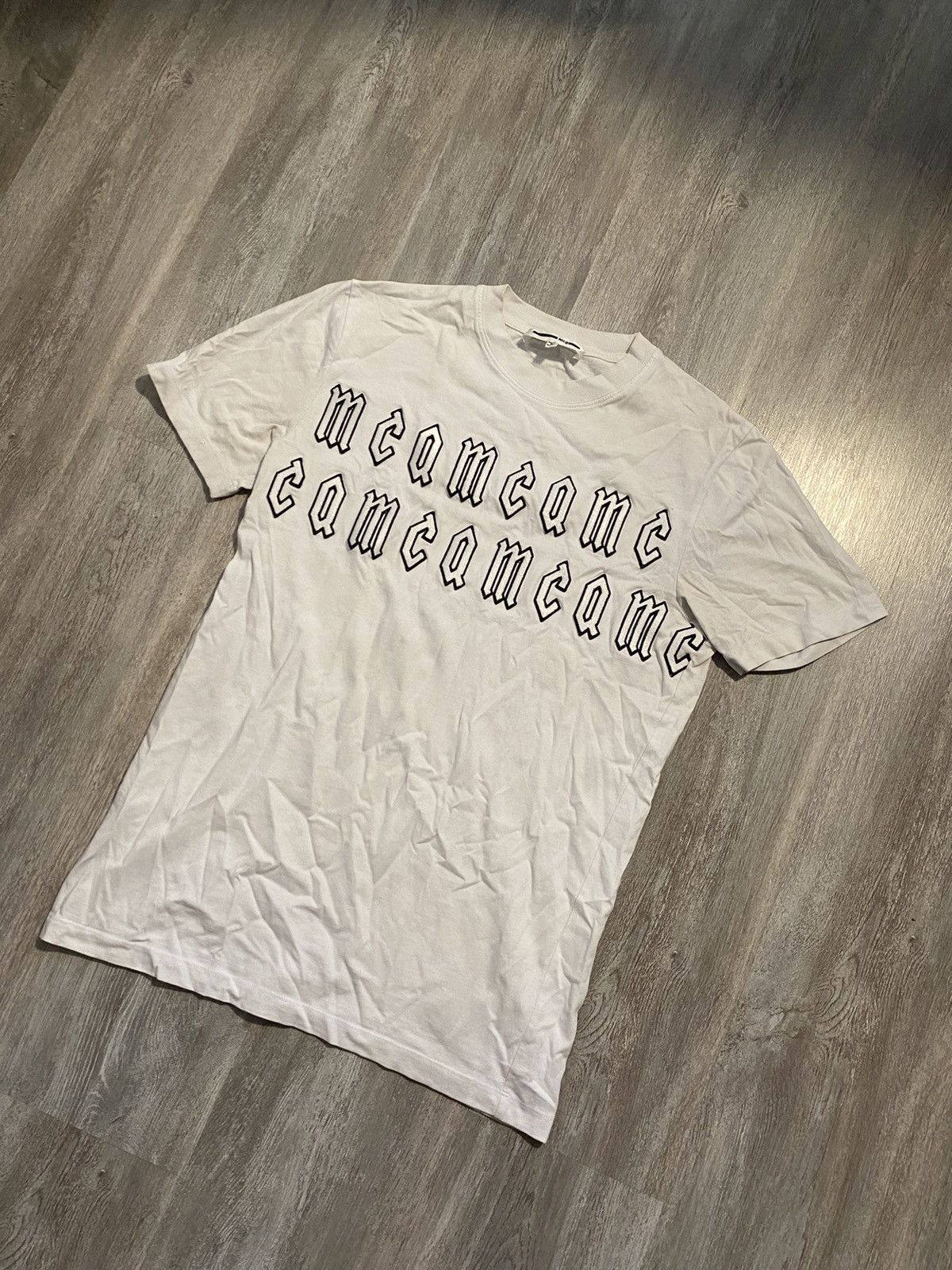 Alexander McQueen Alexandr McQueen MSQ Big print y2k t shirt Size US M / EU 48-50 / 2 - 1 Thumbnail