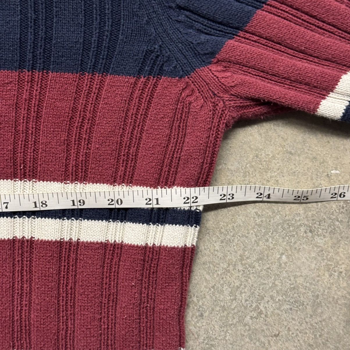 Nautica Vintage 90s Y2K Nautica Stripe Knit Crewneck Sweater Size L Size US L / EU 52-54 / 3 - 4 Thumbnail