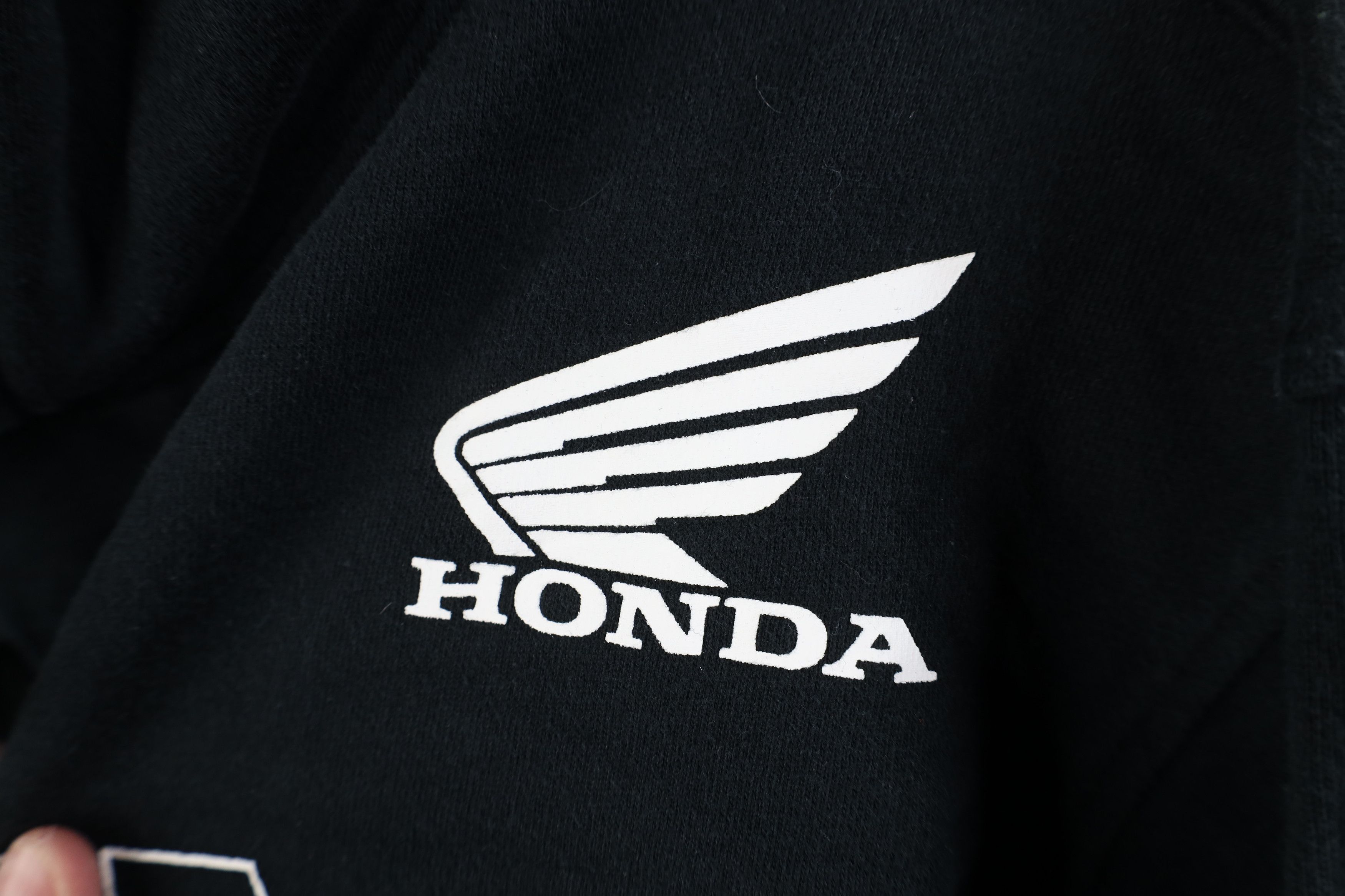 Fox Racing Fox x Honda Racing Spell Big Logo Hoodie Sweatshirt Black Size US XL / EU 56 / 4 - 4 Thumbnail