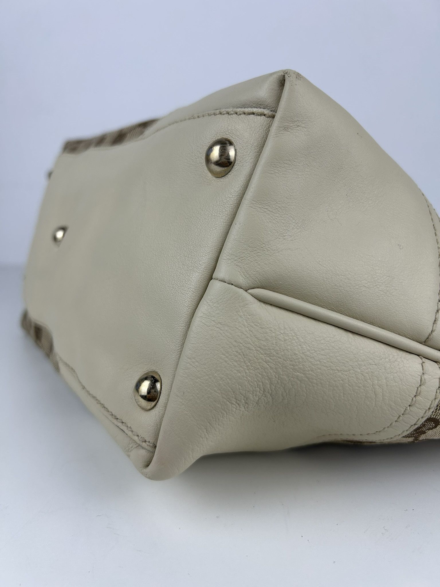 Gucci Gucci GG monogram canvas and leather shopper bag Size ONE SIZE - 13 Thumbnail