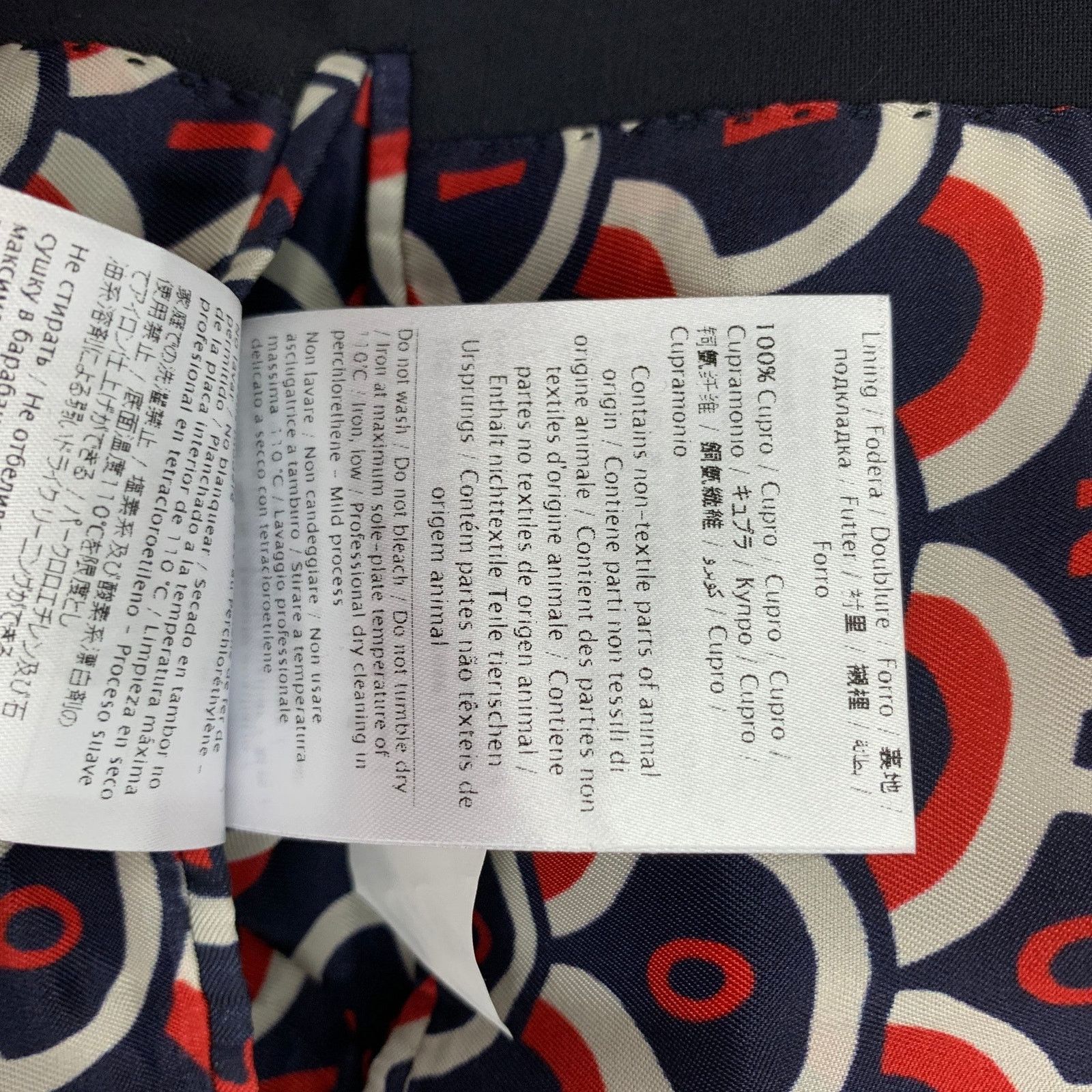 Valentino VALENTINO Size 42 Navy Wool Mohair Notch Lapel Sport Coat Size 42R - 6 Thumbnail