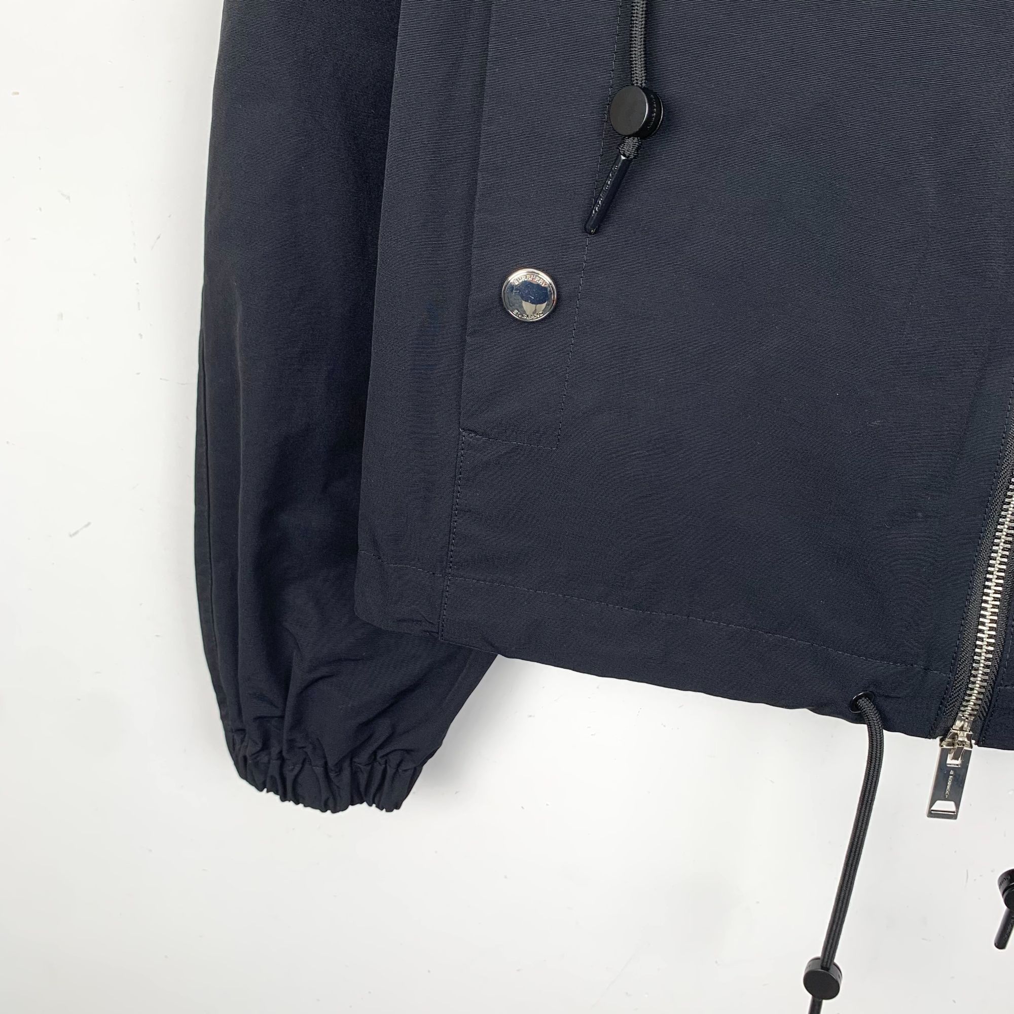 Burberry Burberry Black Cotton Zipper Jacket Womens Size S Size S / US 4 / IT 40 - 5 Thumbnail