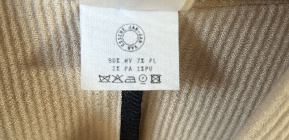 Jan Jan Van Essche Sweat #39 - Ecru Ridged Wool Size US M / EU 48-50 / 2 - 9 Thumbnail
