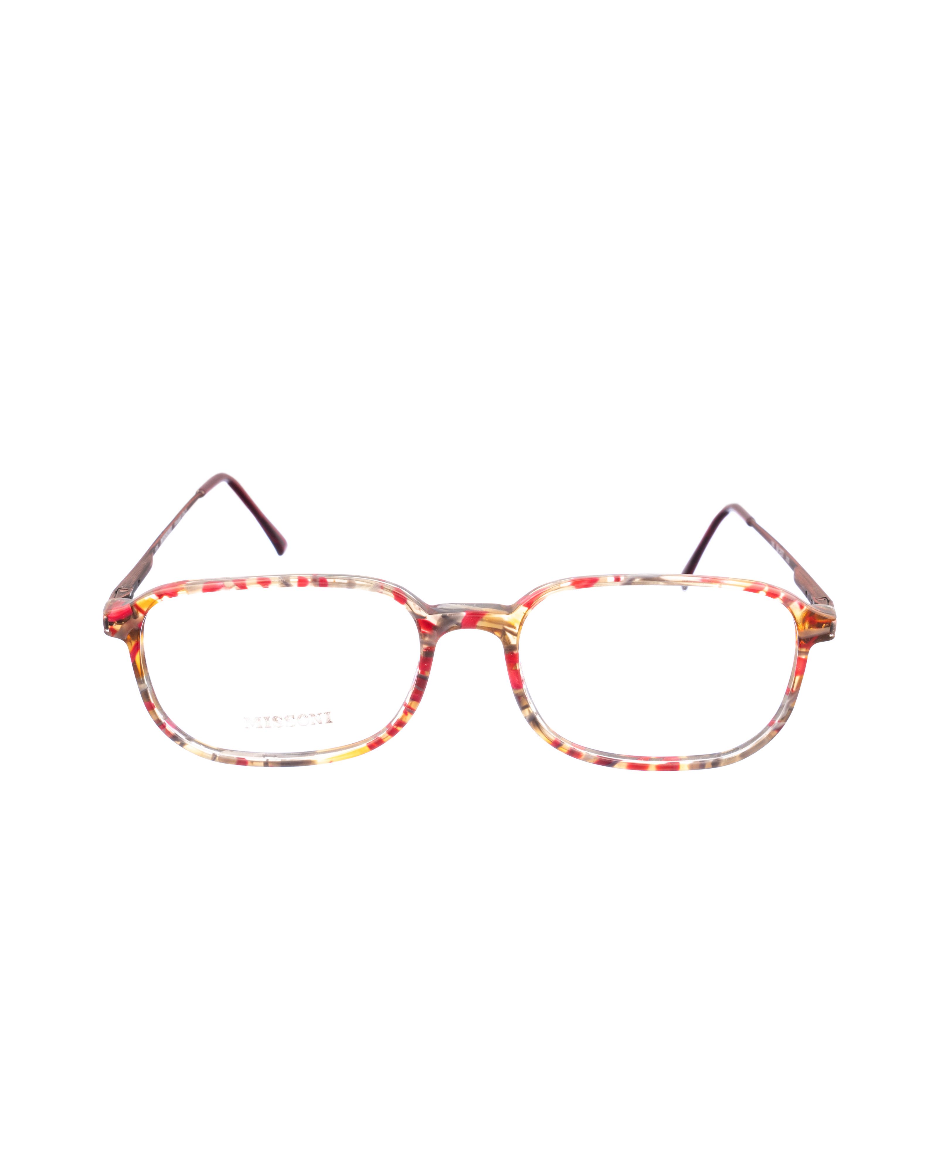 Missoni Missoni 00s Multicolor & Gold Rectangular Glasses Size ONE SIZE - 1 Thumbnail