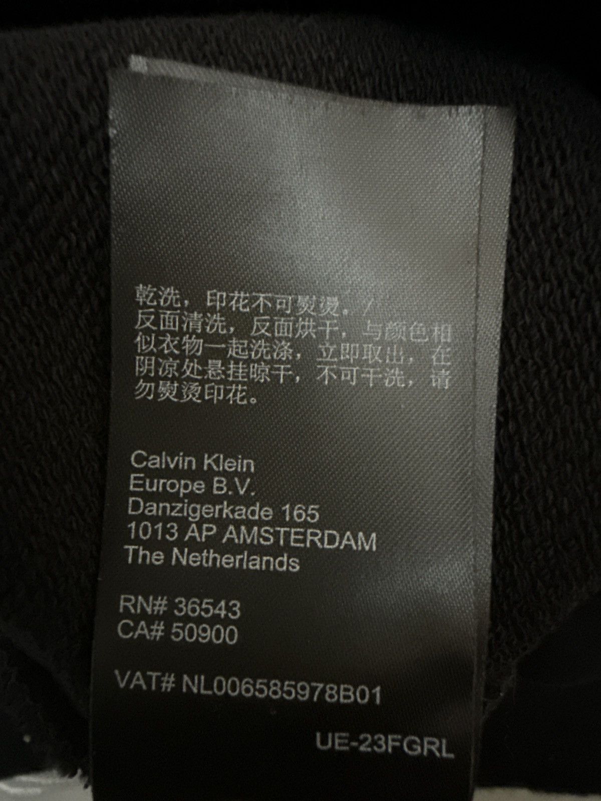 Calvin Klein 205W39NYC CALVIN KLEIN EST 1978 LIMITED EDITION RARE BLACK HOODIE Size US M / EU 48-50 / 2 - 9 Thumbnail