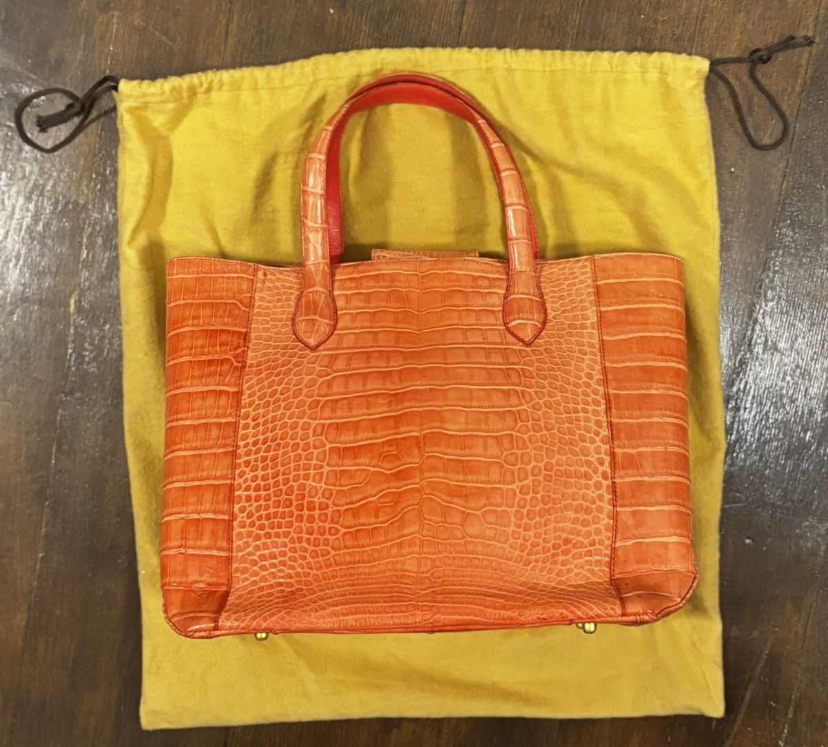 Carlos Falchi pink🚨 “Real crocodile skin”🚨 bag designer bag