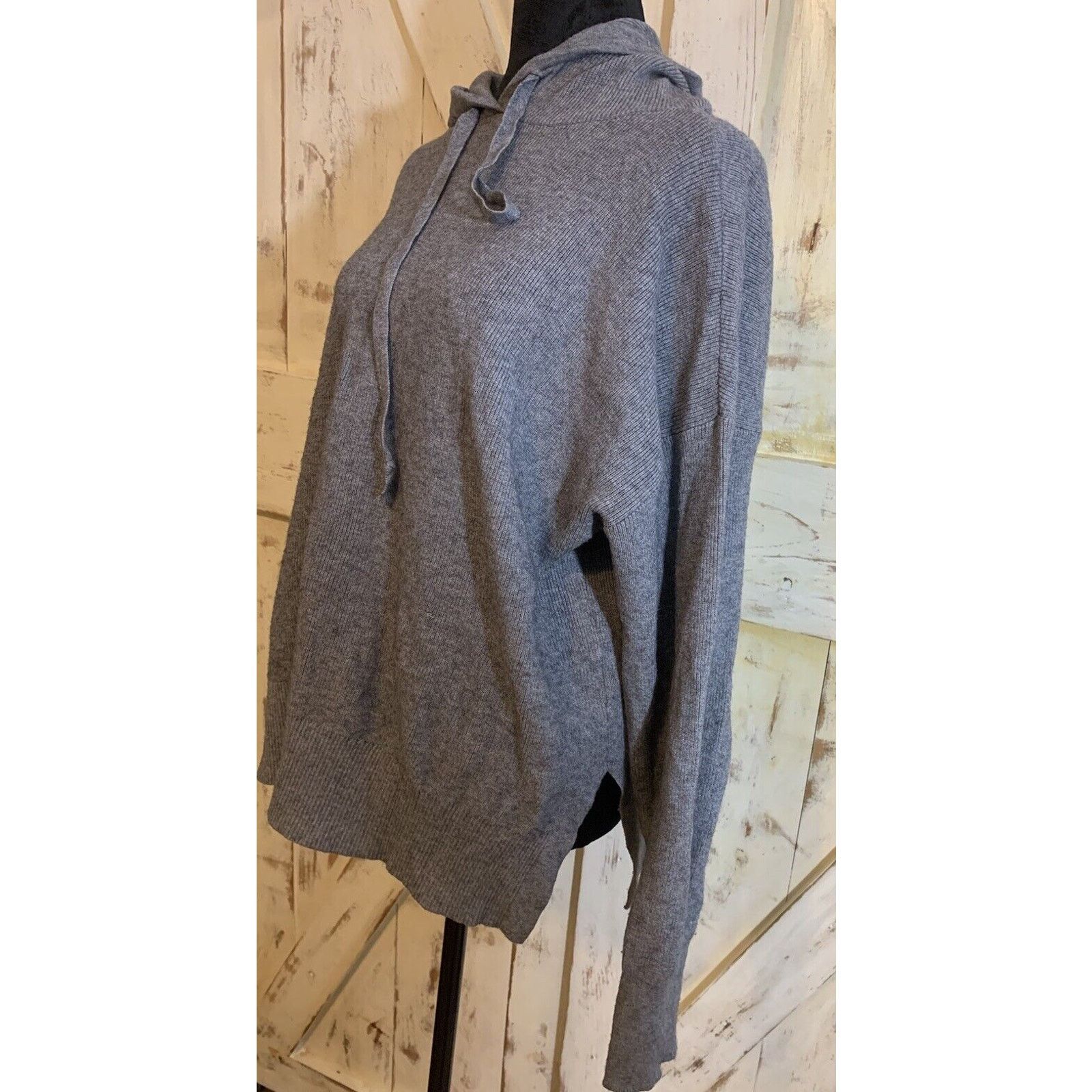 Other Charter Club Cashmere Luxury Hoodie Sweater Gray S Size S / US 4 / IT 40 - 1 Thumbnail