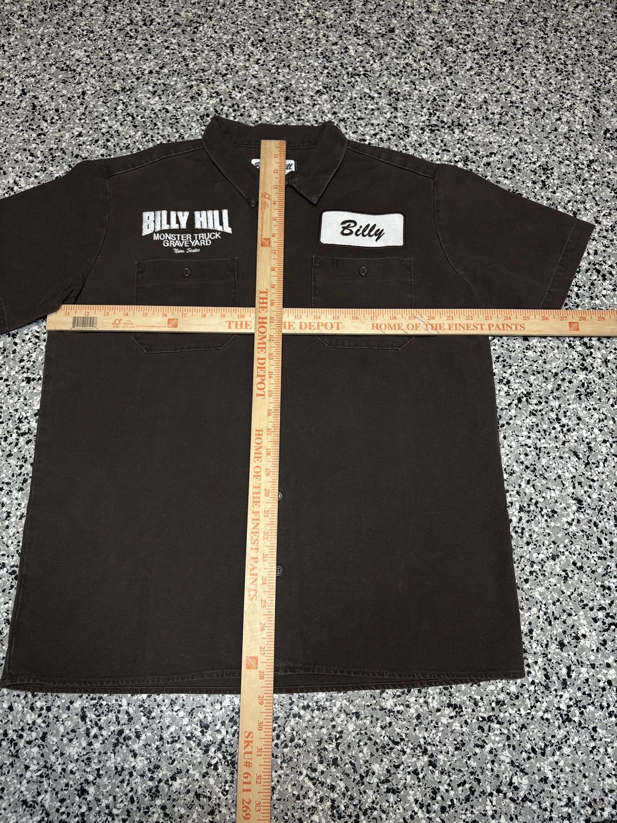 Billy Hill 2023 Billy Hill Brown Mechanic Button Up Shirt Size 1 Size US L / EU 52-54 / 3 - 7 Thumbnail