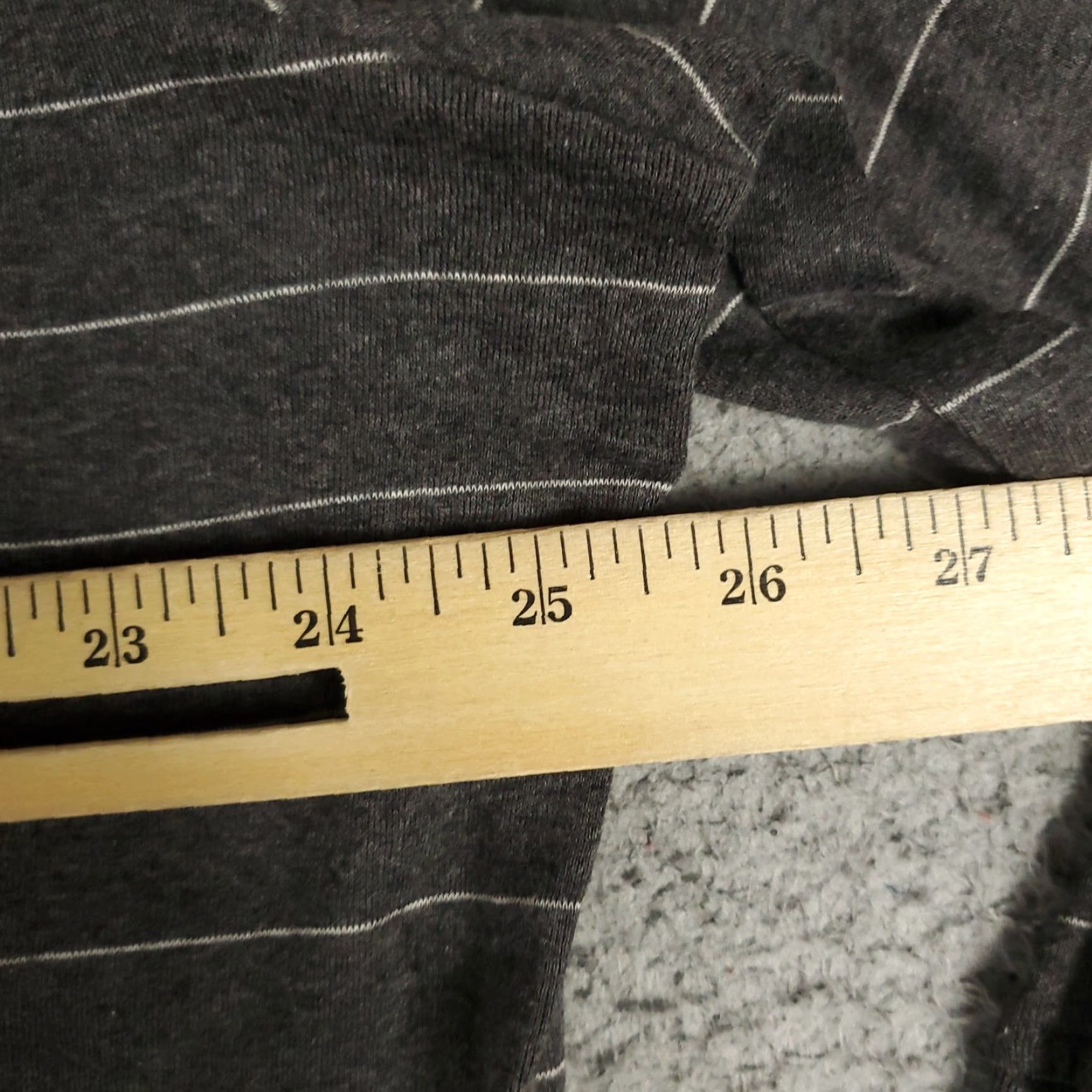Ralph Lauren VINTAGE Ralph Lauren Polo Shirt Men Striped Gray 2XL Long Sleeve Casual Polo Mens 2XL Gray Polo Shirt Size US XXL / EU 58 / 5 - 7 Thumbnail