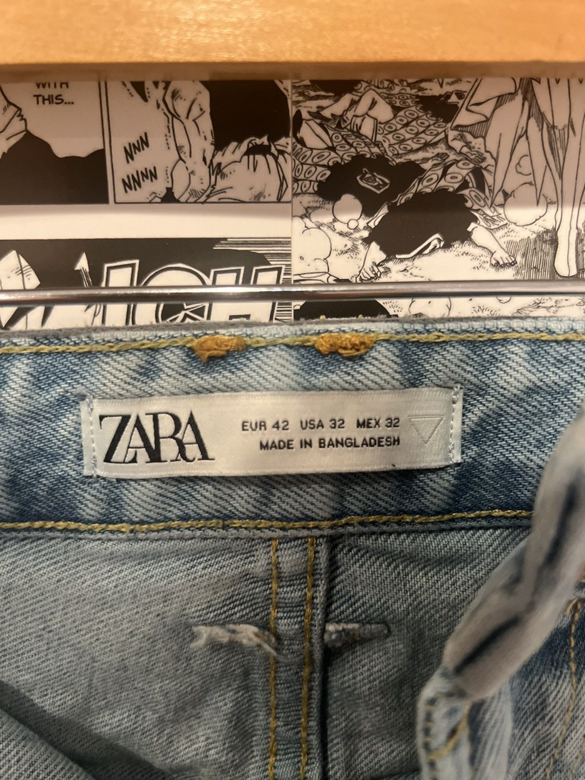 Zara Zara straight jeans Size US 32 / EU 48 - 1 Thumbnail