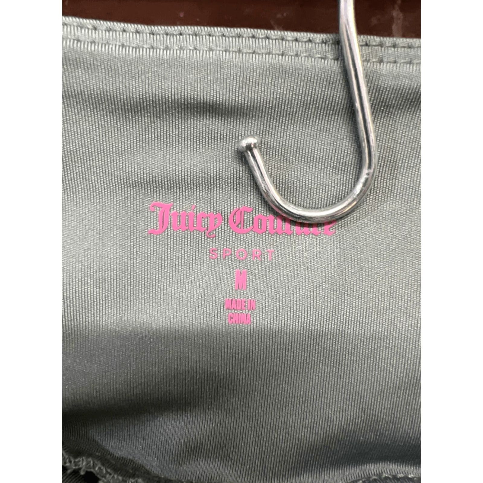 Juicy Couture Juicy Couture Sports Womens Green Athletic Running Shorts Lined M Medium Activewear Size 32" / US 10 / IT 46 - 3 Thumbnail