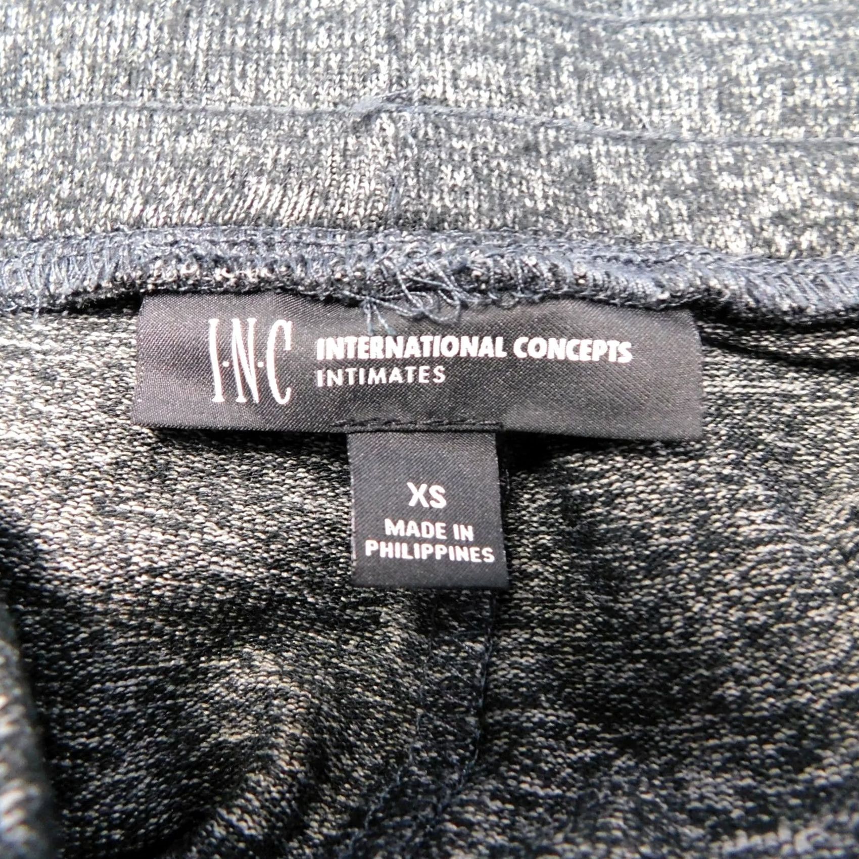 Vintage INC International Concepts Shimmer Stripe Jogger Pajama Pants XS Black Womens Pajama Pants Shimmer Stripe Jogger Pants XS Black INC Womens Size 26" / US 2 / IT 38 - 4 Thumbnail