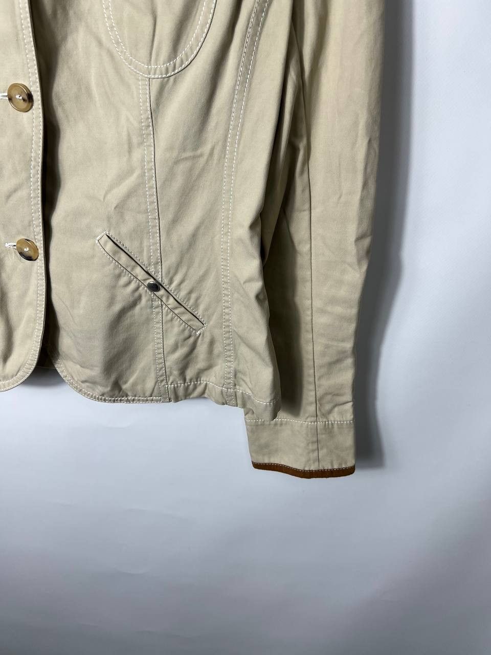 Brunello Cucinelli Luxury vintage AvantGarde Brunello Cucinelli blazer Size L / US 10 / IT 46 - 4 Thumbnail